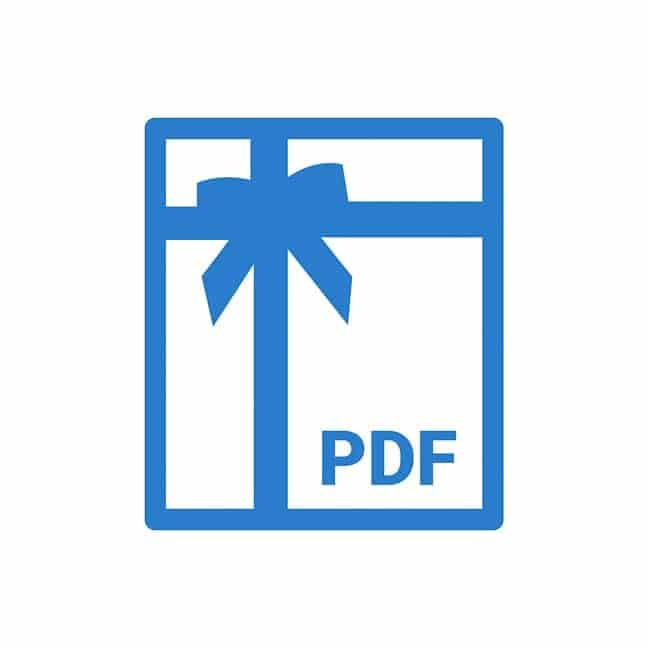 E-carte Cadeau à Imprimer au Format PDF - 0,00 €