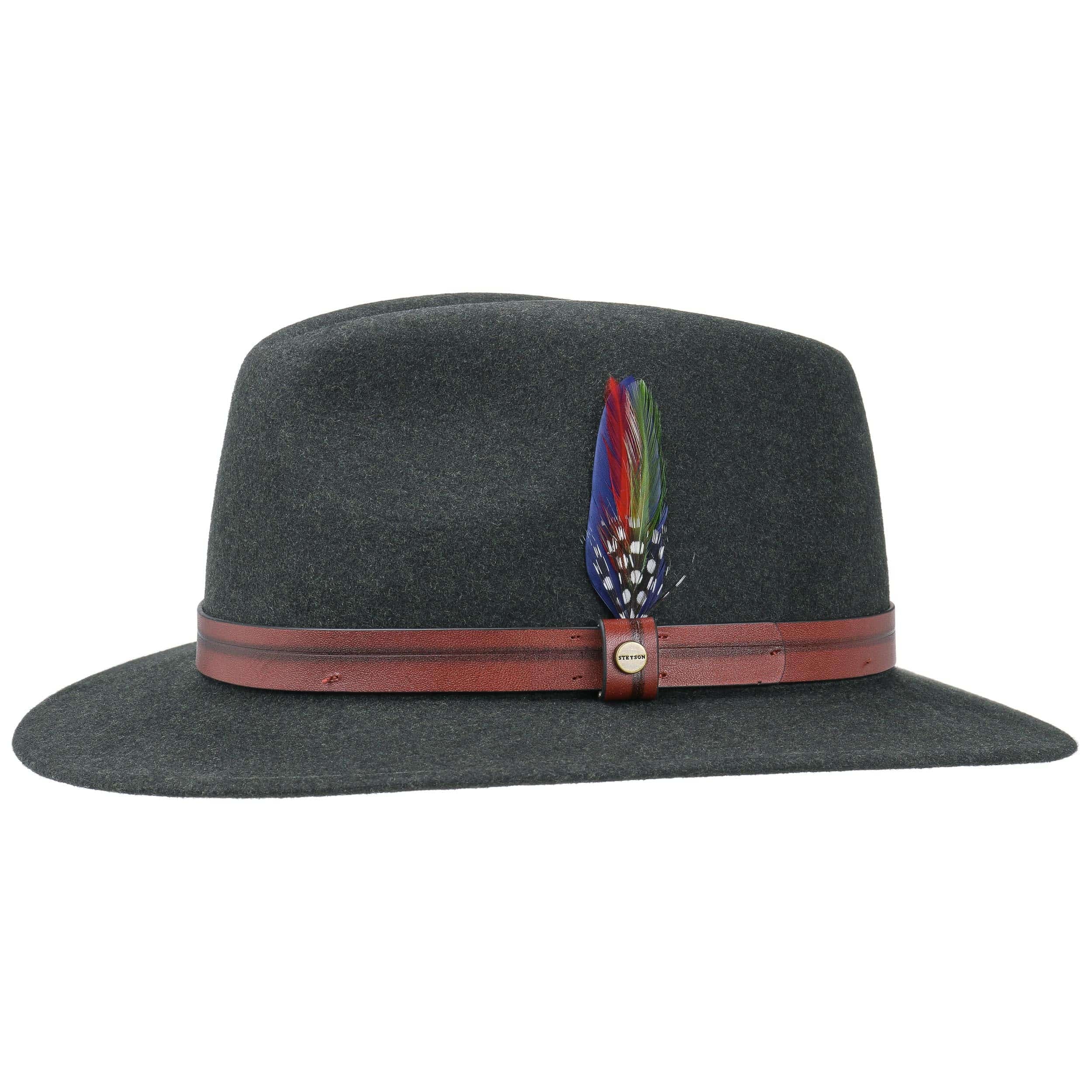 Hüte - Stetson Vencaster Traveller Woolfelt (braun