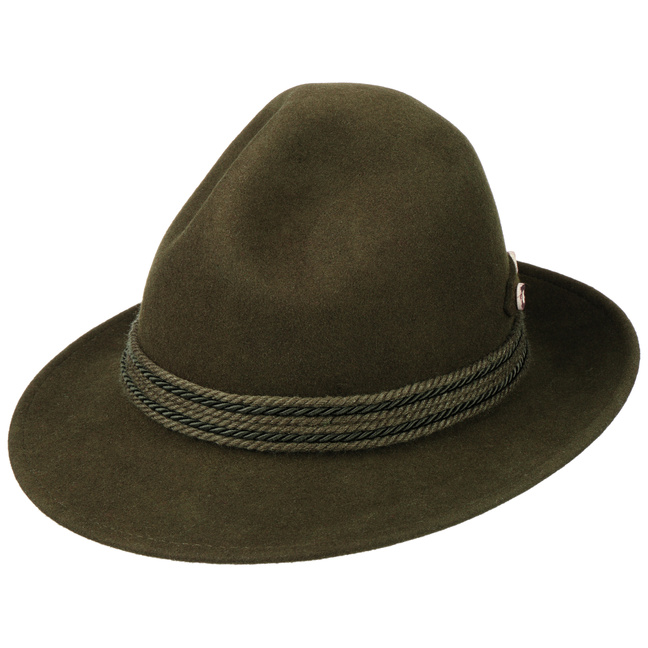 Chapeau Feutre Laine Petit Bord Gris | Chapeau Laine De Qualité Mixte