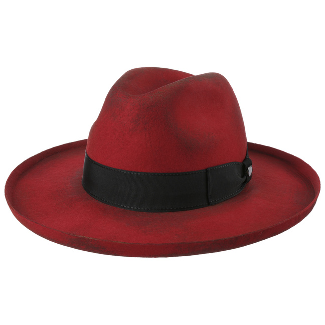 Chapeau Western Cowboy Feutre Noir Bailey Vintage - Taille 7 1/4 (58)