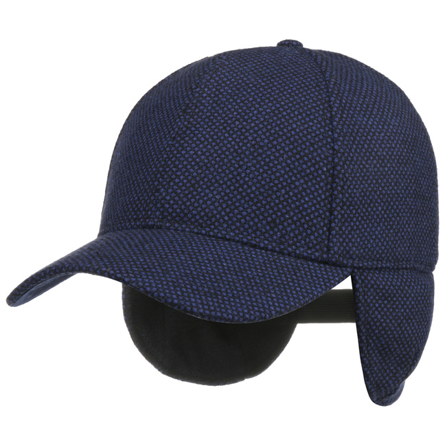 Lipodo Casquette Avec Oreillettes Uni Classic Homme - Curved