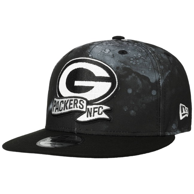 Casquette New Era 9Fifty – Green Bay Packers – Gris – Snapback NFL Officielle