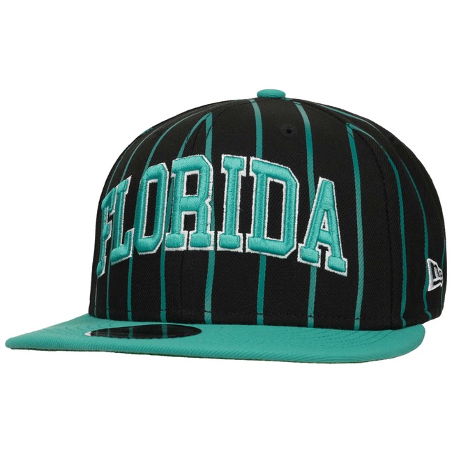 Casquette New Era 9FIFTY Miami Marlins MLB Snapback Noir Orange Casquette New Era 9FIFTY Miami Marlins MLB Snapback Noir Orange