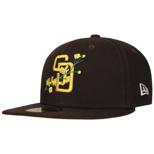 Casquette ajustée marron San Diego Padres Fanatics Fundamental Tri-Script pour hommes