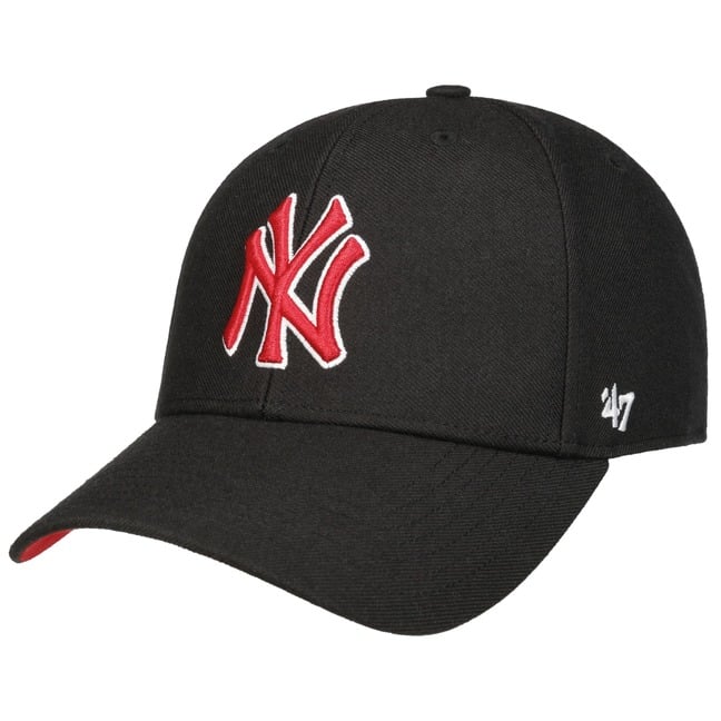 Gorra plana azul snapback de New York Yankees MLB Sure Shot de 47 Brand