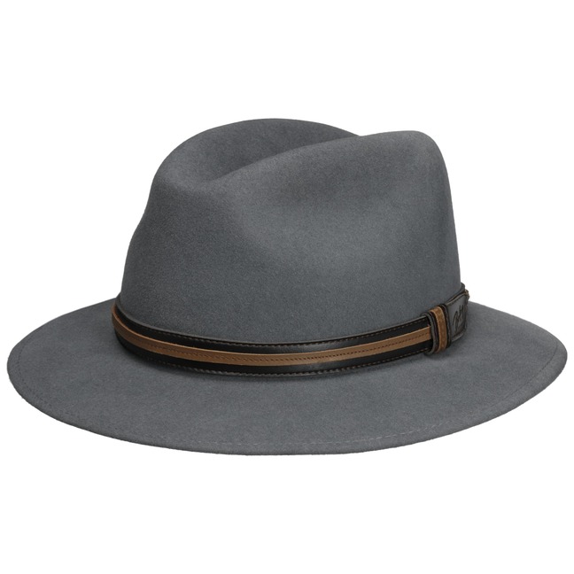 Chapeau Fedora En Feutre Pour Homme Et Femme - Style Vintage, Taille 55-58cm, Pliable, Pour Toutes Saisons