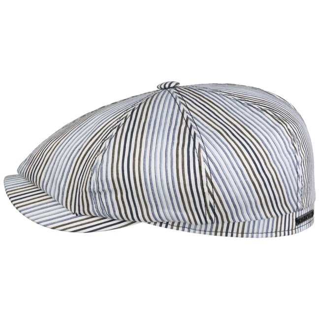 Casquette Stetson Hatteras - 100% Coton - Fabriqué En Allemagne - Protection UV 40+ - Visière 6cm