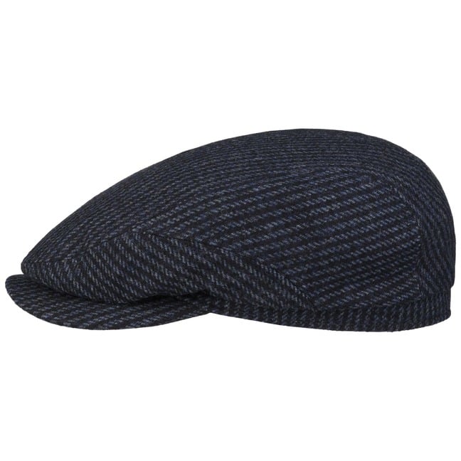 Casquette Stetson Catwick Wool - Laine, Made In Germany - Style Gavroche à Visière - Pour Homme, Automne-hiver