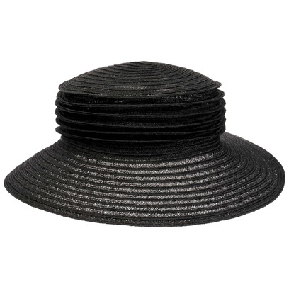 Chapeau De Soleil Pinco Pallino En Paille - Taille 54, édition Limitée, Style Italien