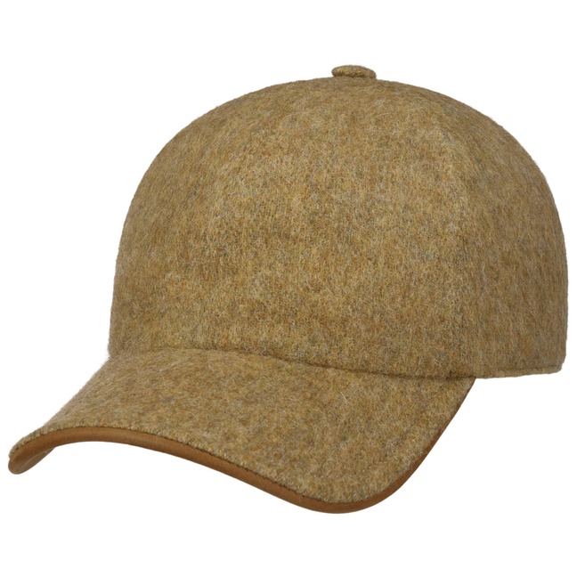 Casquette New Era Baseball Cap, Coupe Flexible, Marron/or, Taille Ajustable