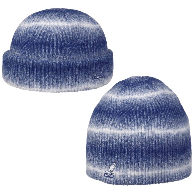 Bonnet Vintage Kangol Années 90 - Gris - Taille Unique - Matière Acrylique/laine - Occasion