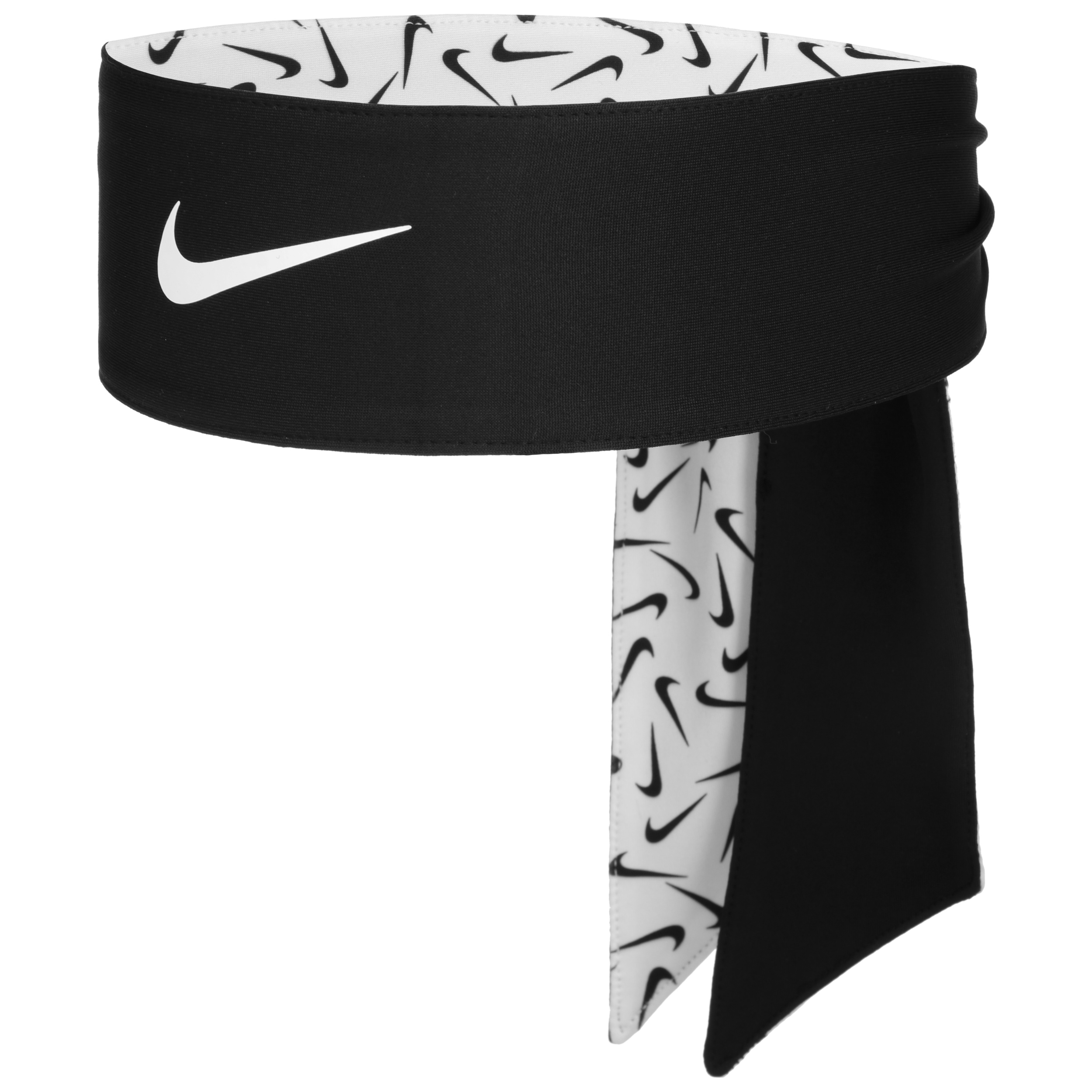 Bandeau Nike Dri-fit 4.0 - white/black - TU - Cdiscount Prêt-à-Porter
