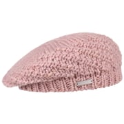 Béret Seeberger Classique Pour Femme - Tricoté, Mélange Laine, Taille Unique (54-59 Cm), Style Français