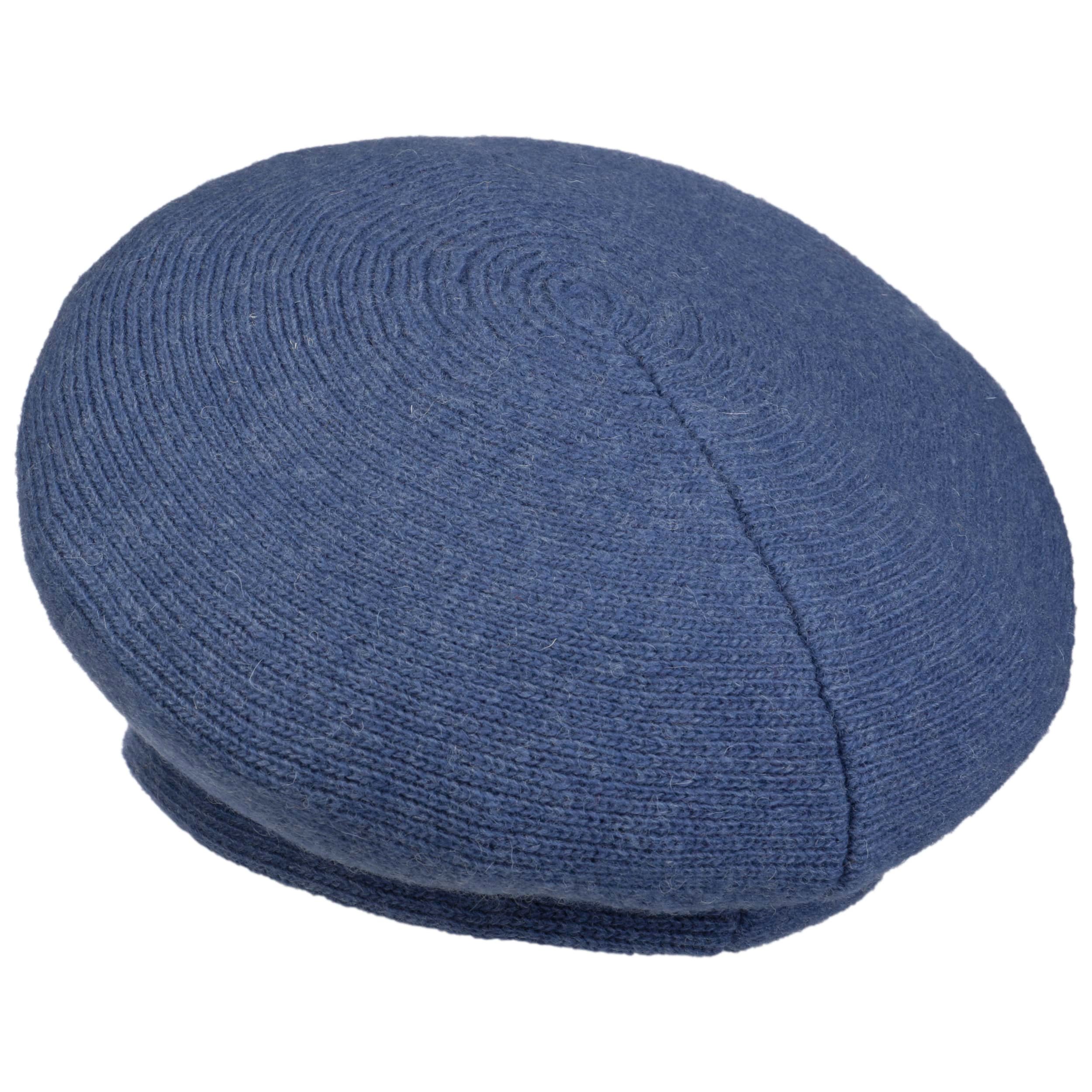 Beret alpin en laine de couleur bleu marine diamètre 31 cm Choix 2 54