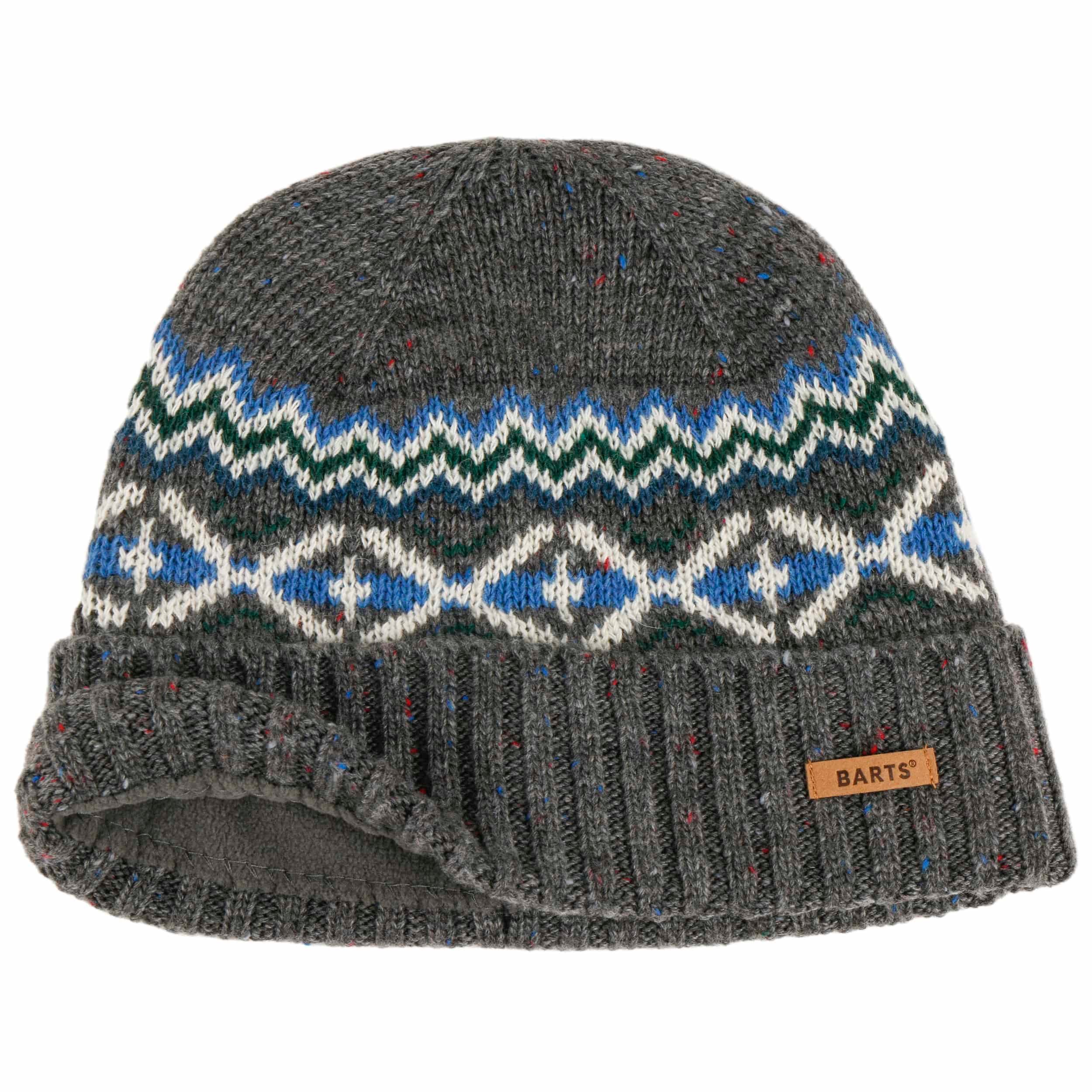 Bonnet BARTS Tricoté Avec Plaque - Bleu - Modèle EG TOP BI820 - Occasion