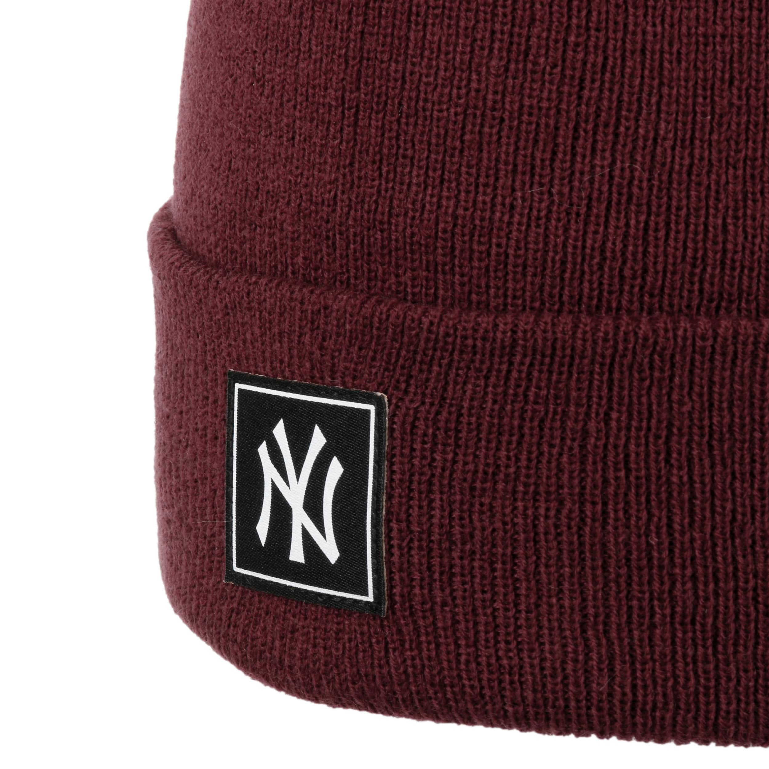 Bonnet D'hiver New Era - New York Yankees, Vert - 70% Acrylique, 30% Laine - Coupe Large Et Confortable