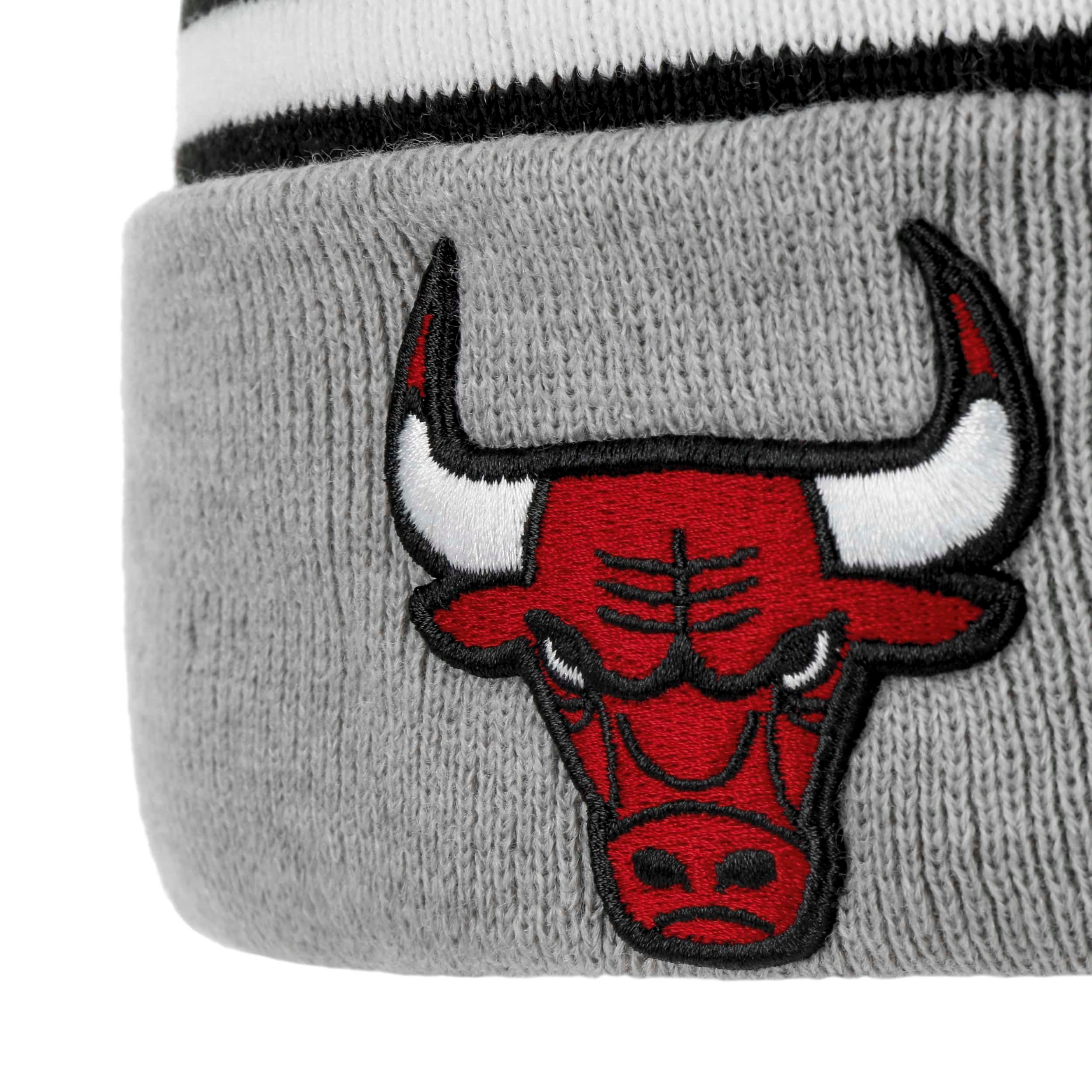 Bonnet NBA Chicago Bulls 2016 Rouge Noir 6 - Maillot Basket NBA Pas Cher