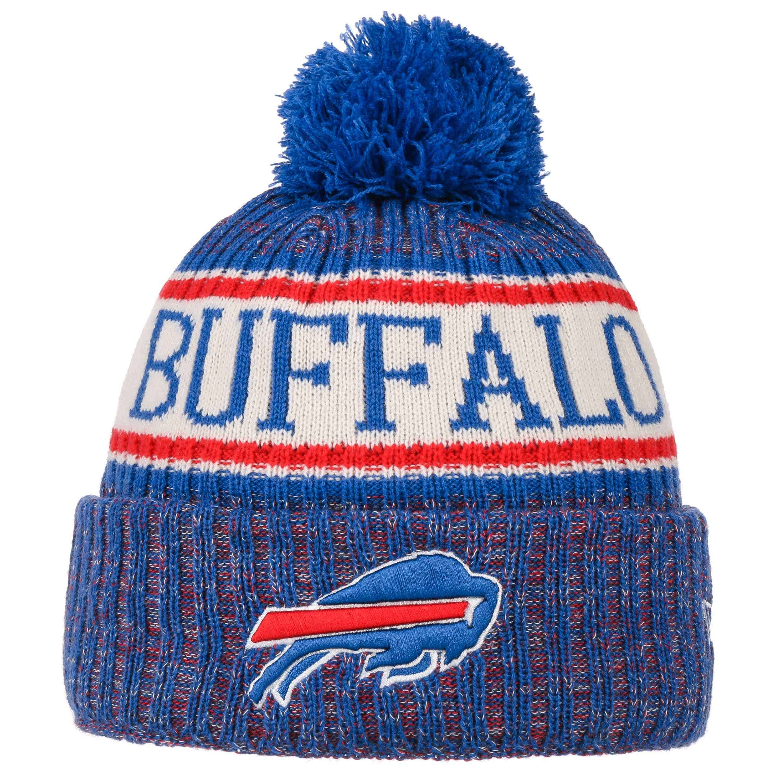 New Era Men Buffalo Bills On Field Knit 2015 Blue Red