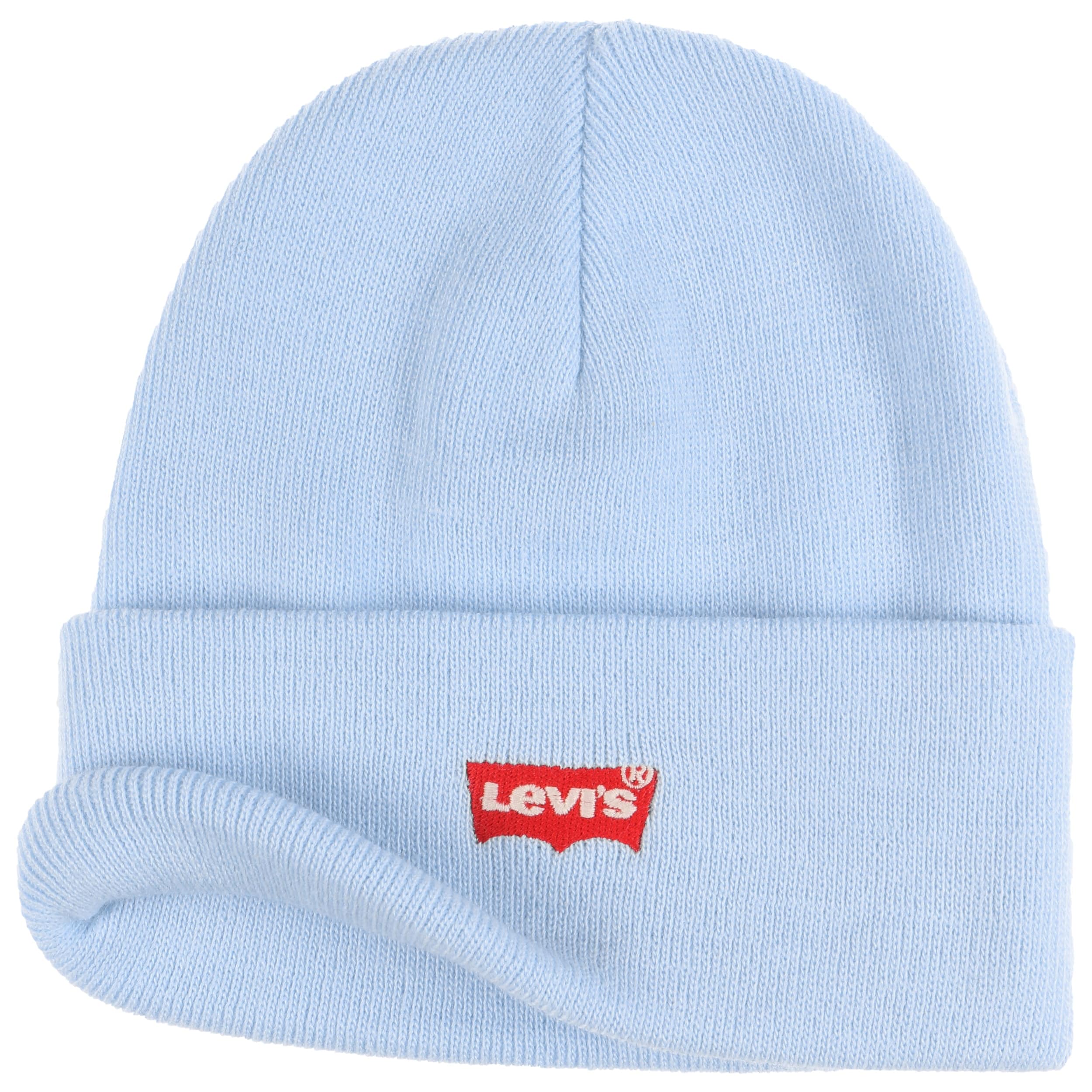 Levi's Bonnet - Slouchy Red Tab Beanie Levi's (Bleu) - Bonnets chez Sarenza  (649898)