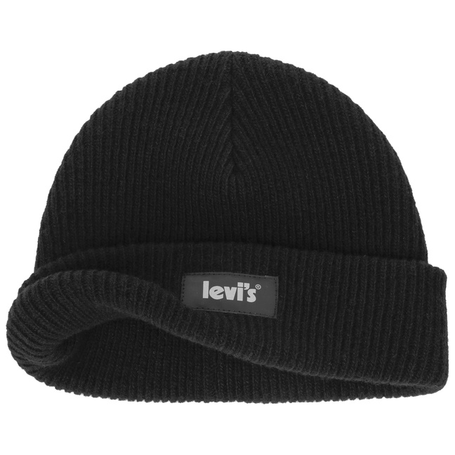 Levi's Homme Poster Logo Beanie Bonnet, BEIGE, Taille unique EU :  : Mode