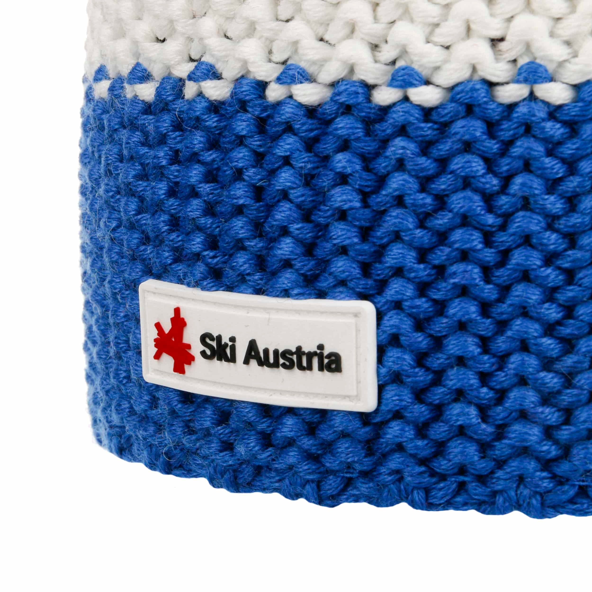 NEUF Ancien BONNET DE SKI À POMPON ÉQUIPE DE