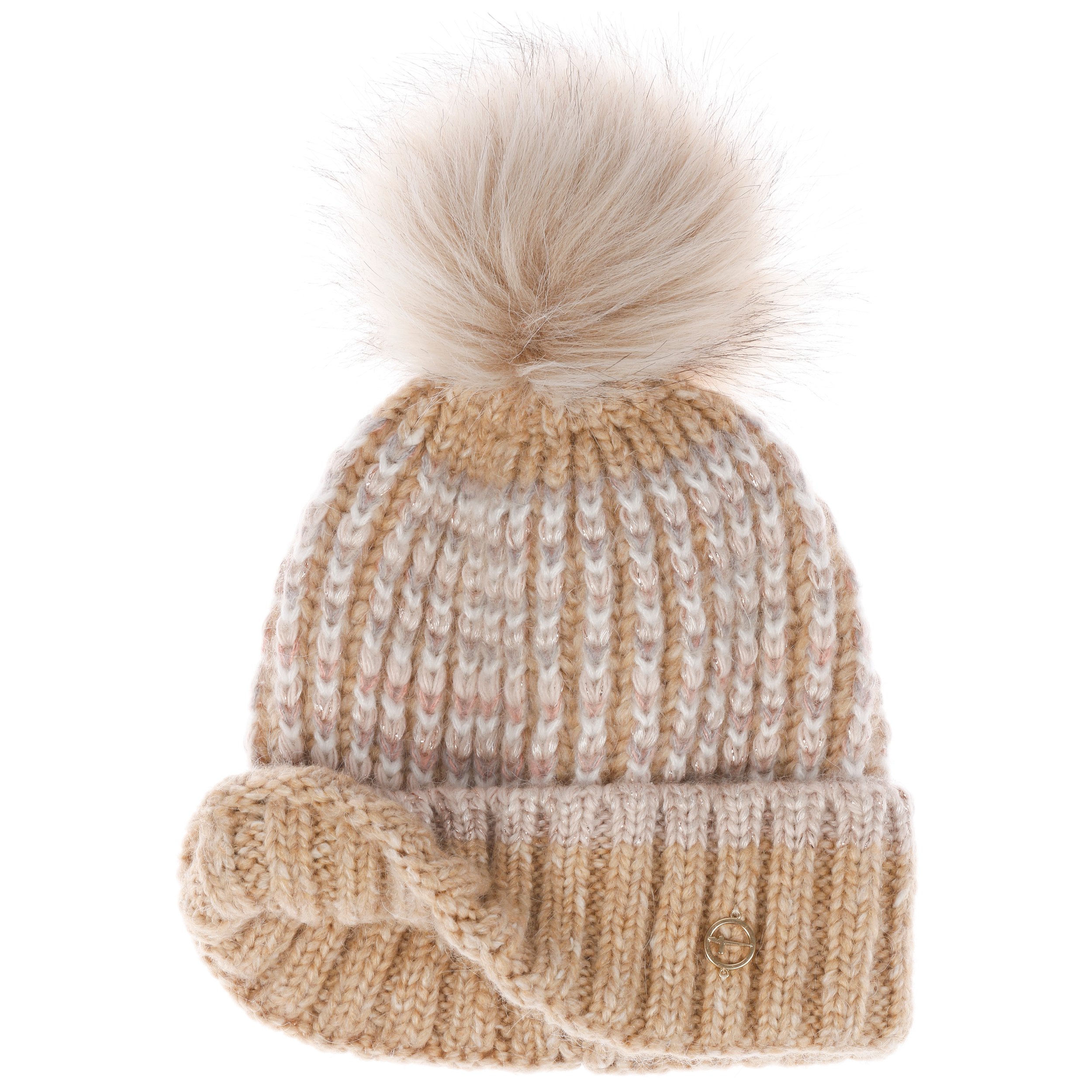 Bonnet D'hiver Unisexe Avec Pompon - 100% Acrylique Doux, Taille Unique, Pour Homme Et Femme, Style Nordique