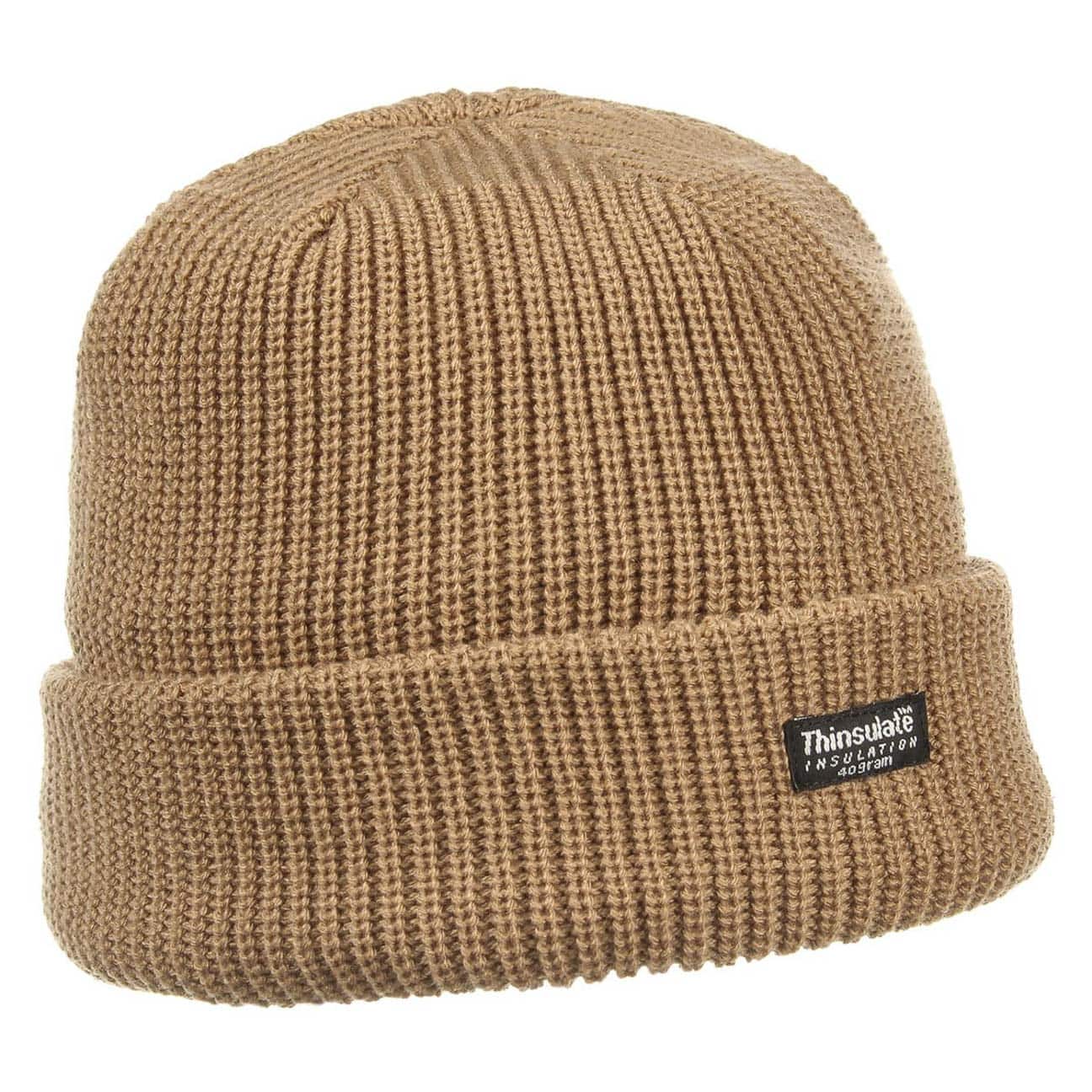 Bonnet en Tricot Classique Blue Oc/éan HIGHLANDER Chapeau de Ski Thinsulate