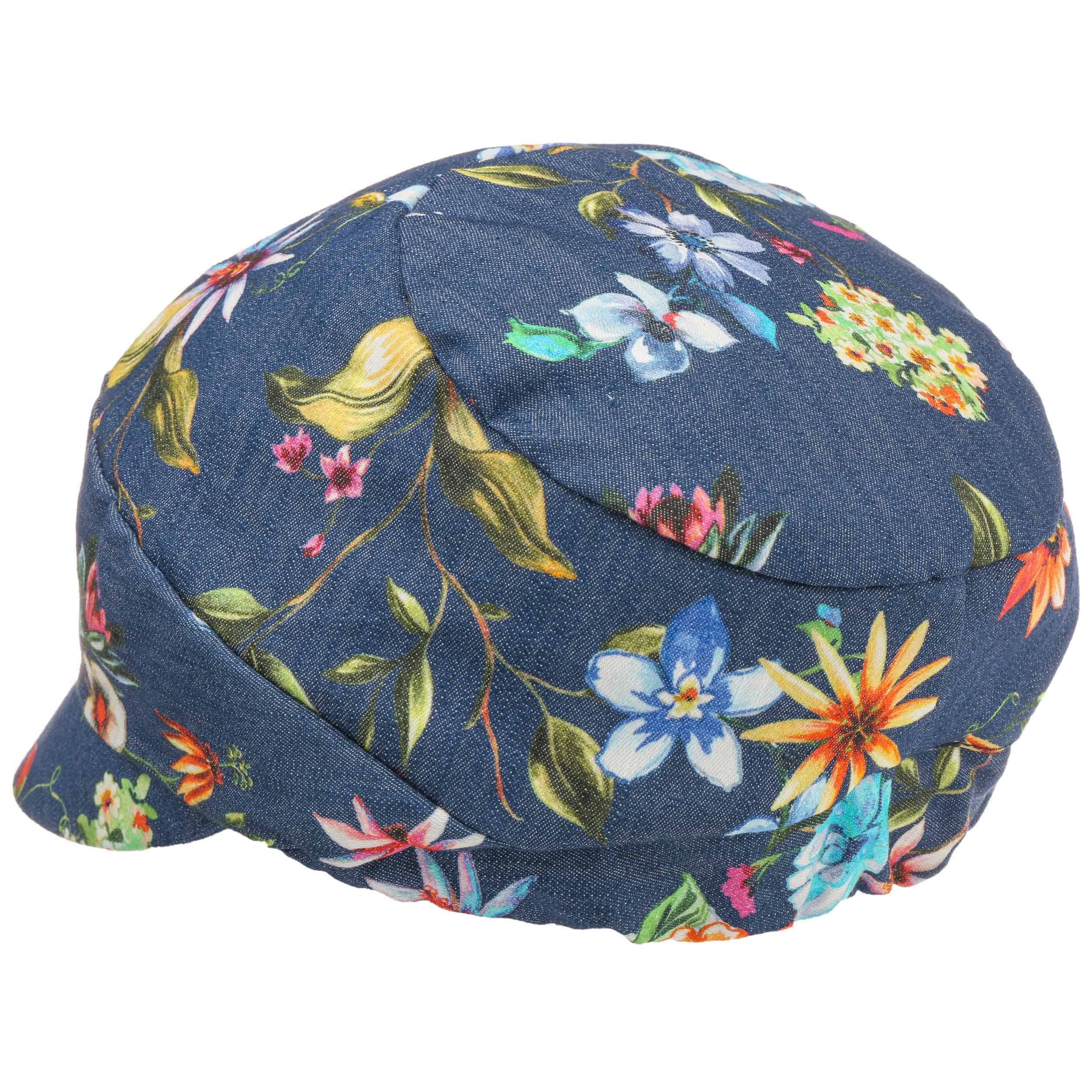 Sterntaler Bonnet Bébé Garçon Avec Visière & Protège-Cou - Bleu Clair - 6-9 Mois - Protection Solaire