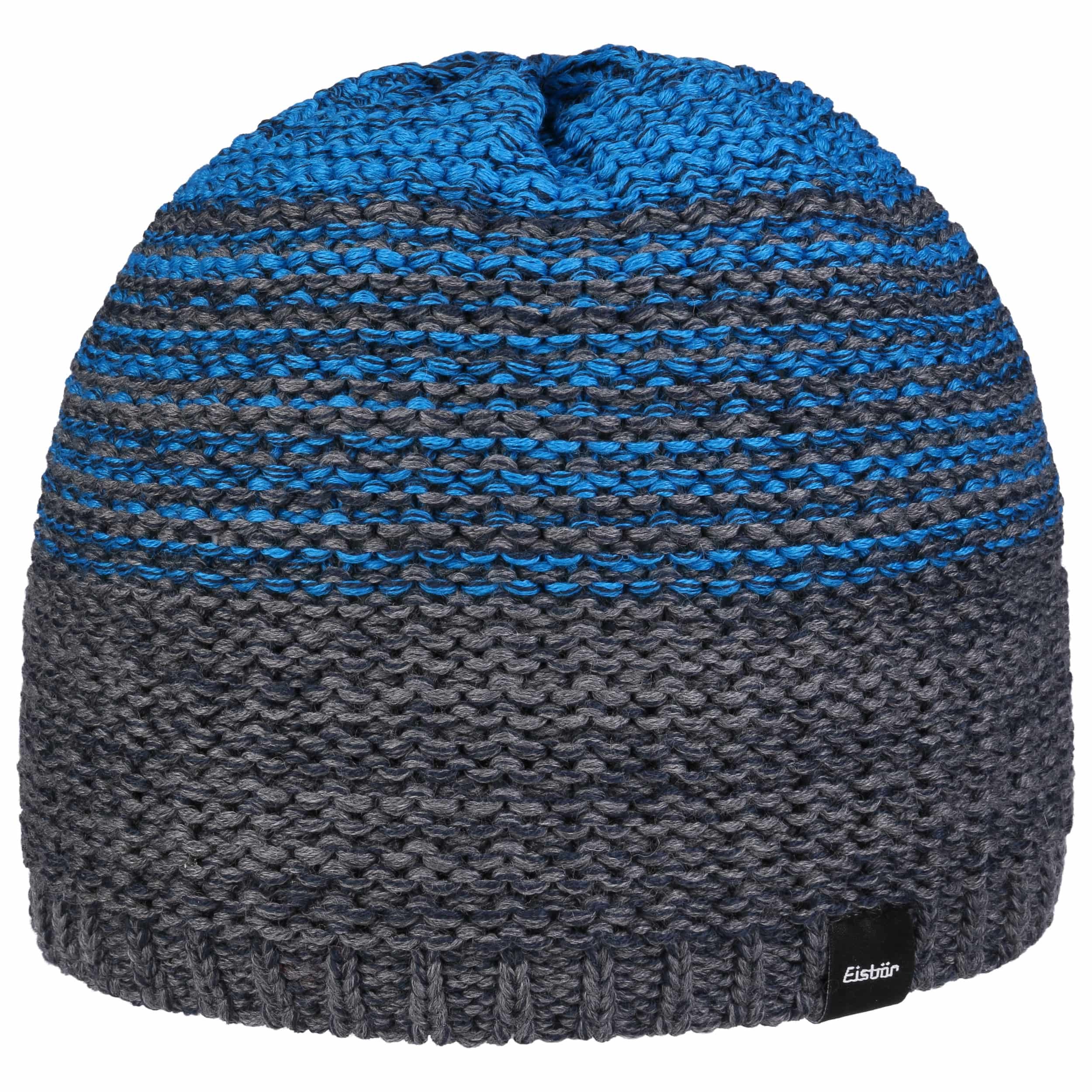 Bonnet De Ski Eisbär Austria Vintage - Bleu Et Blanc - Unique (Bon état)