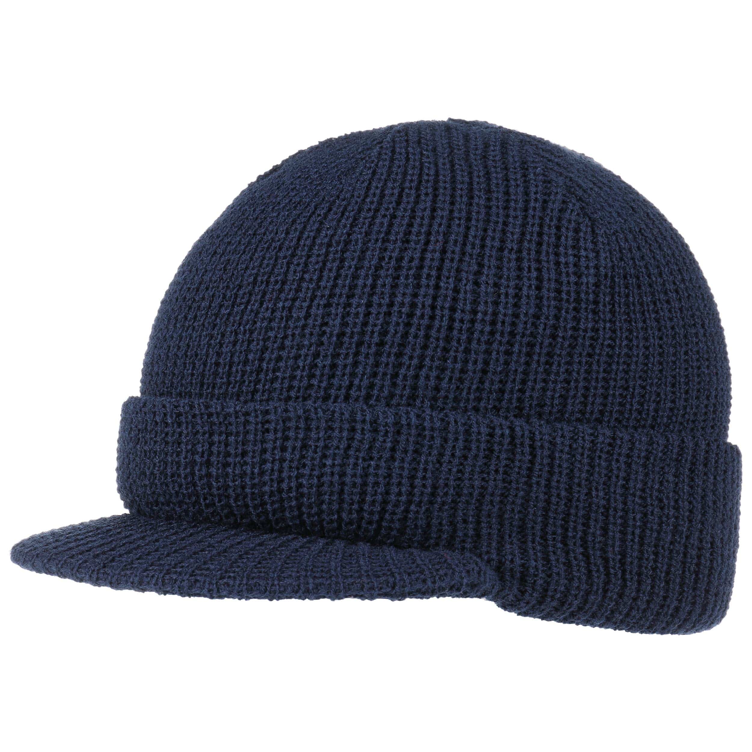 Chapeau de bonnet en tricot de côtes brossées -  France