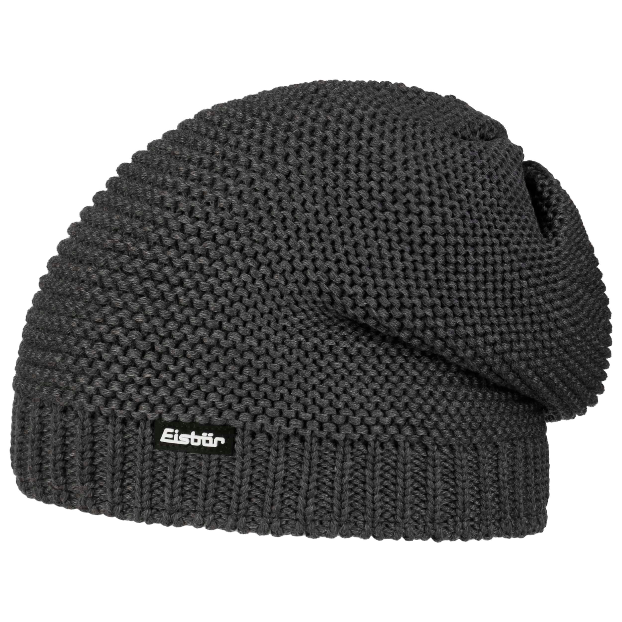 Beechfield Bonnet oversize à manchettes - Noir - Adulte - 11.99
