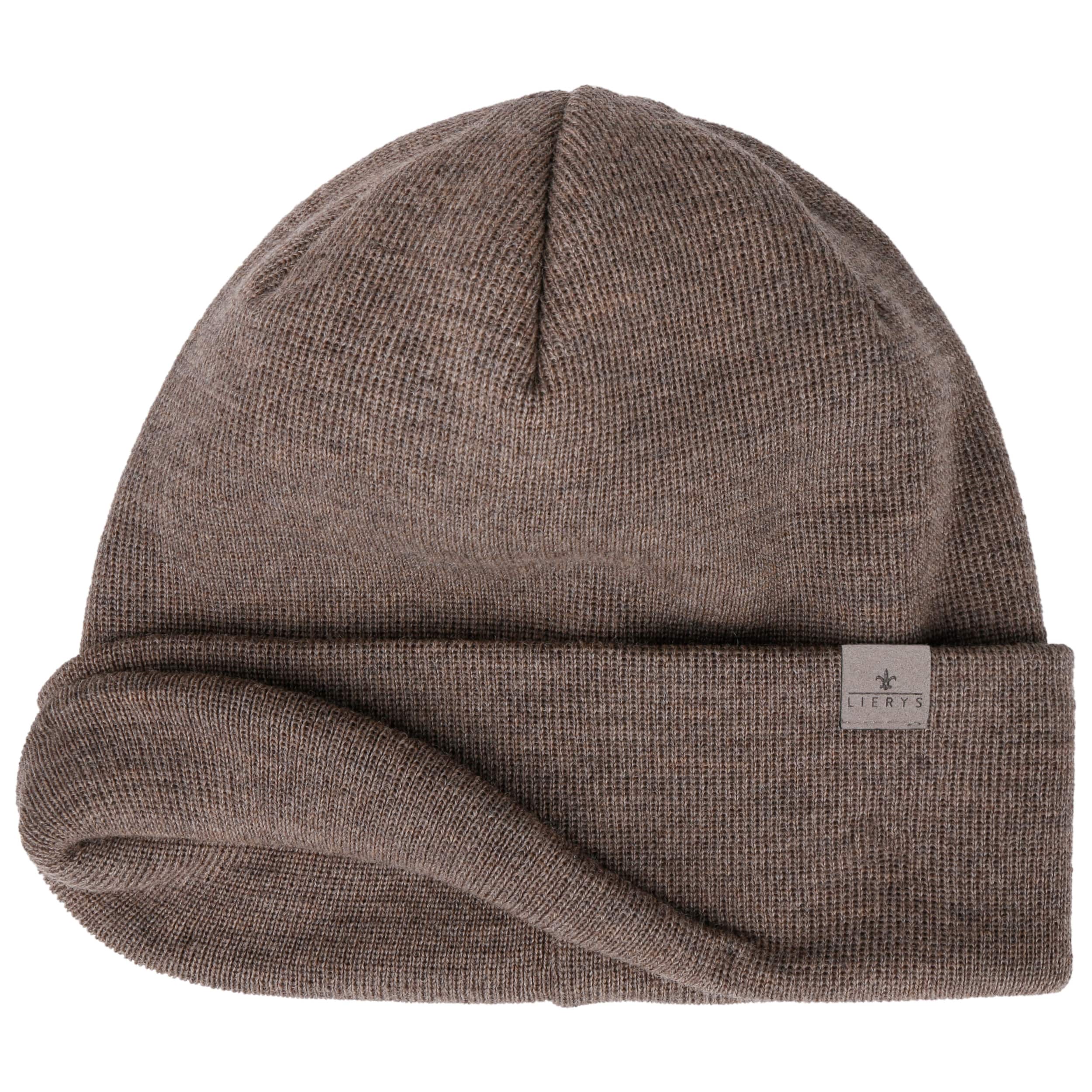 Lierys Bonnet Fine Merino Stripes Homme - Made In Germany Pour Lhiver En Tricot Avec Doublure Hiver Automne Hiver Taille Unique Noir  3af55776 A322 5247 Ae94 3238ecfe3c4b