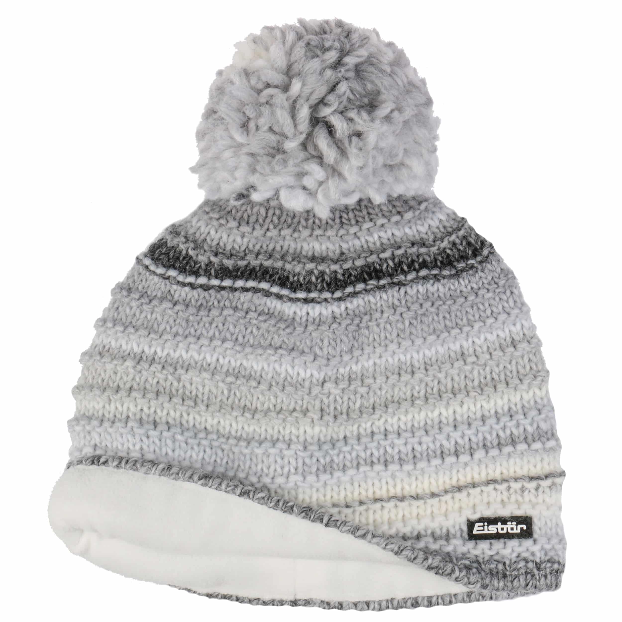Eisbär Bonnet René Skipool Bonnet En Tricot Bonnet Pour L'hiver (Taille Unique - Noir-Bleu