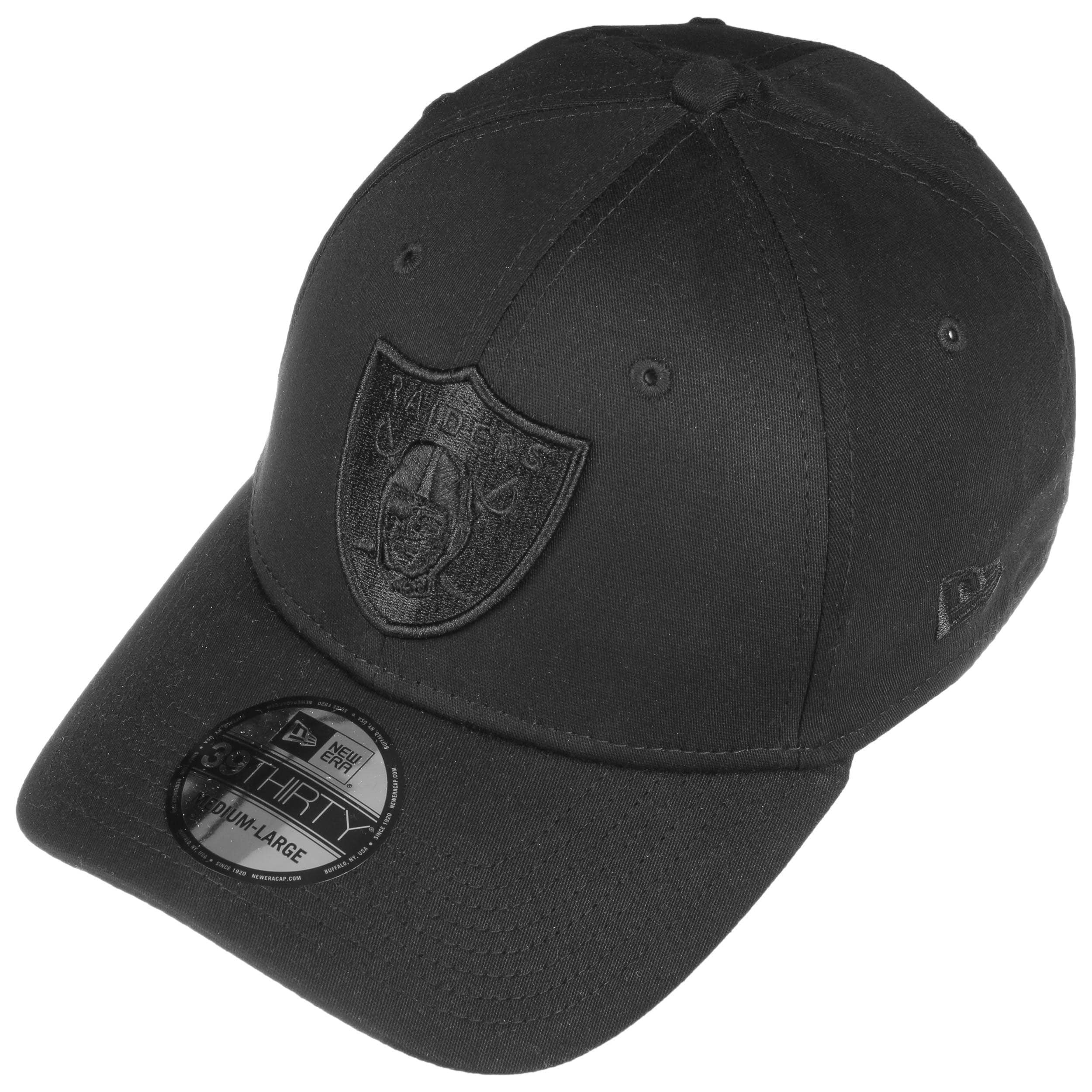Acheter la casquette New Era 39Thirty noire des Raiders