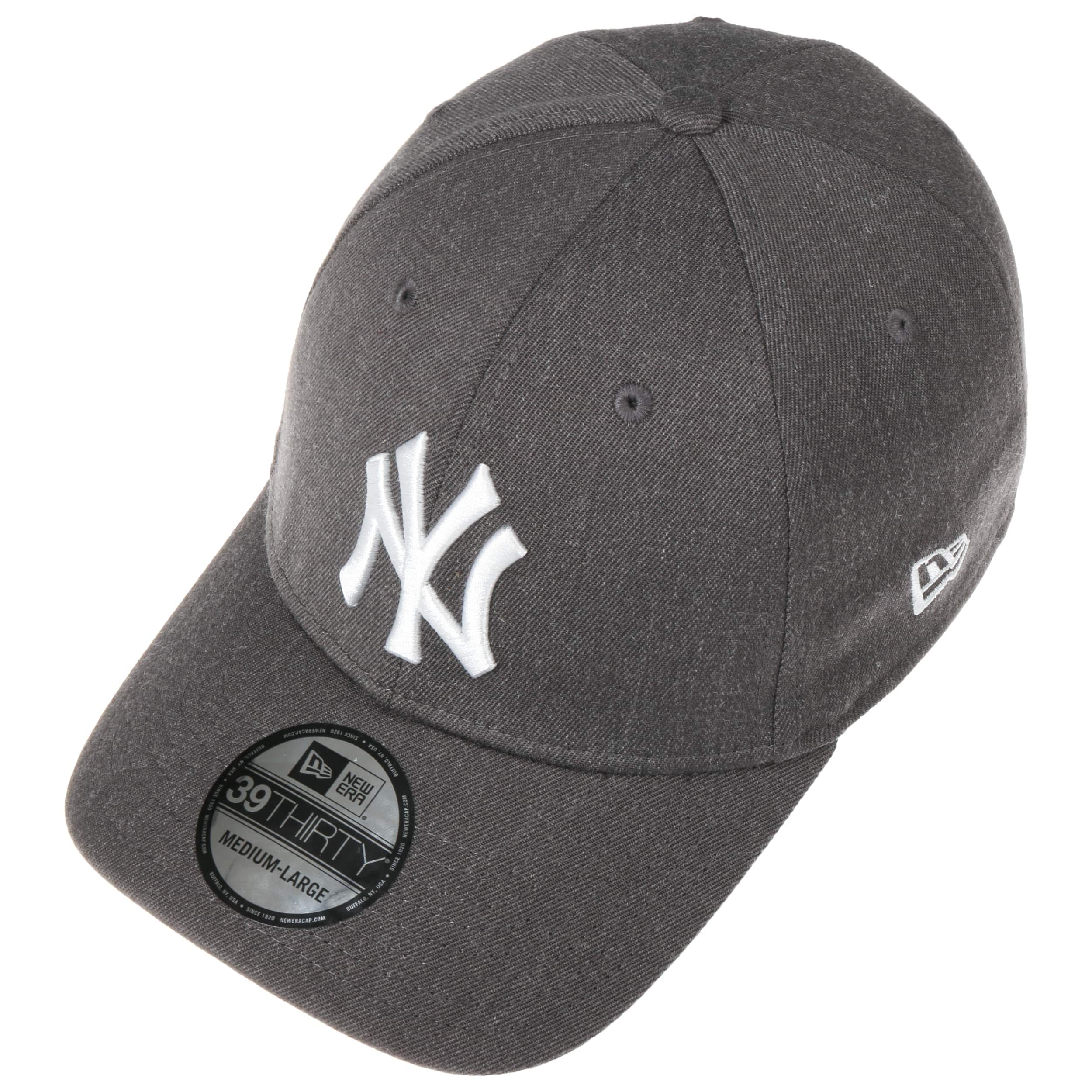 New Era Casquette 39Thirty Heather Yankees Baseball Cap Casquette