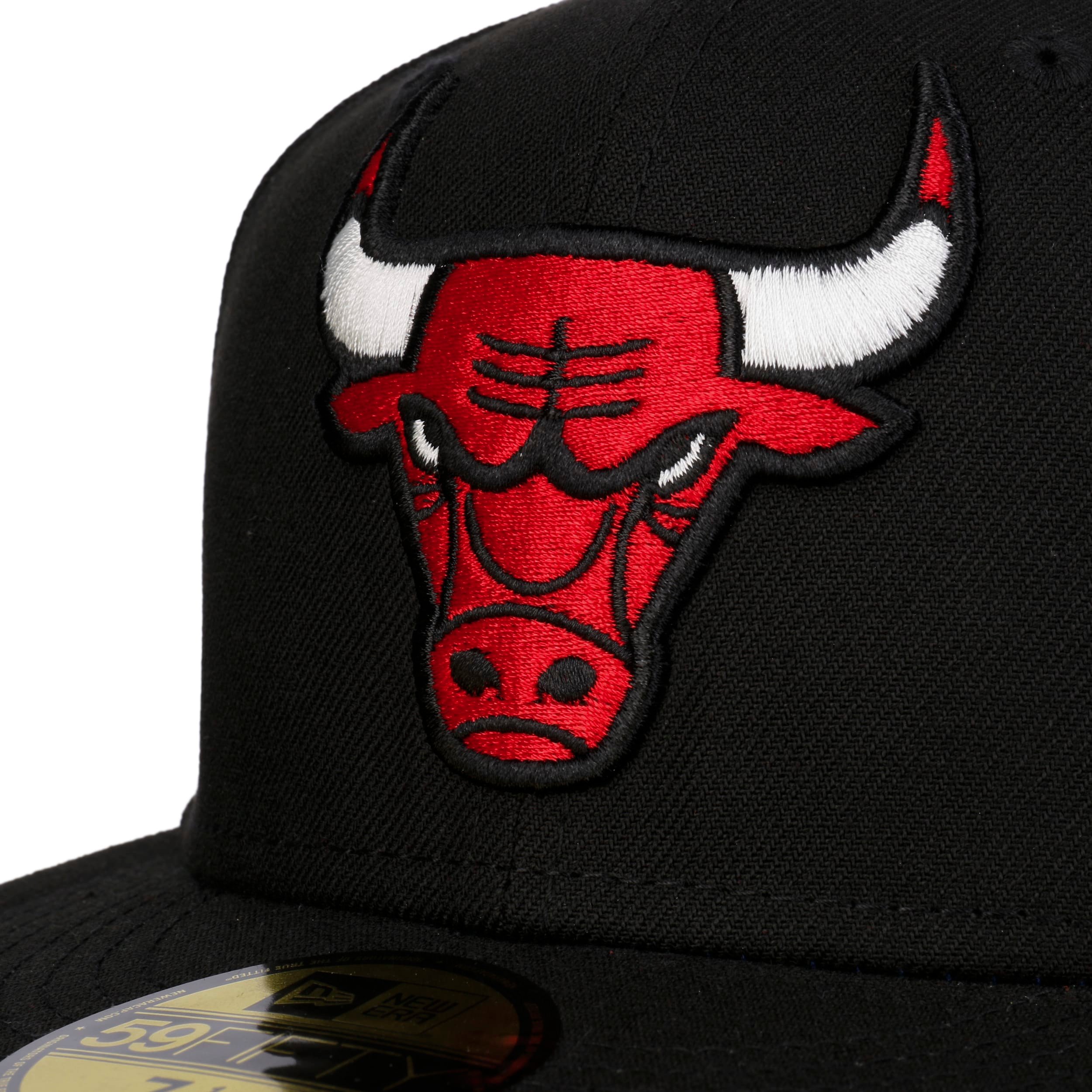 Casquette Chicago Bulls NBA Side Patch 9Forty New Era Blanche