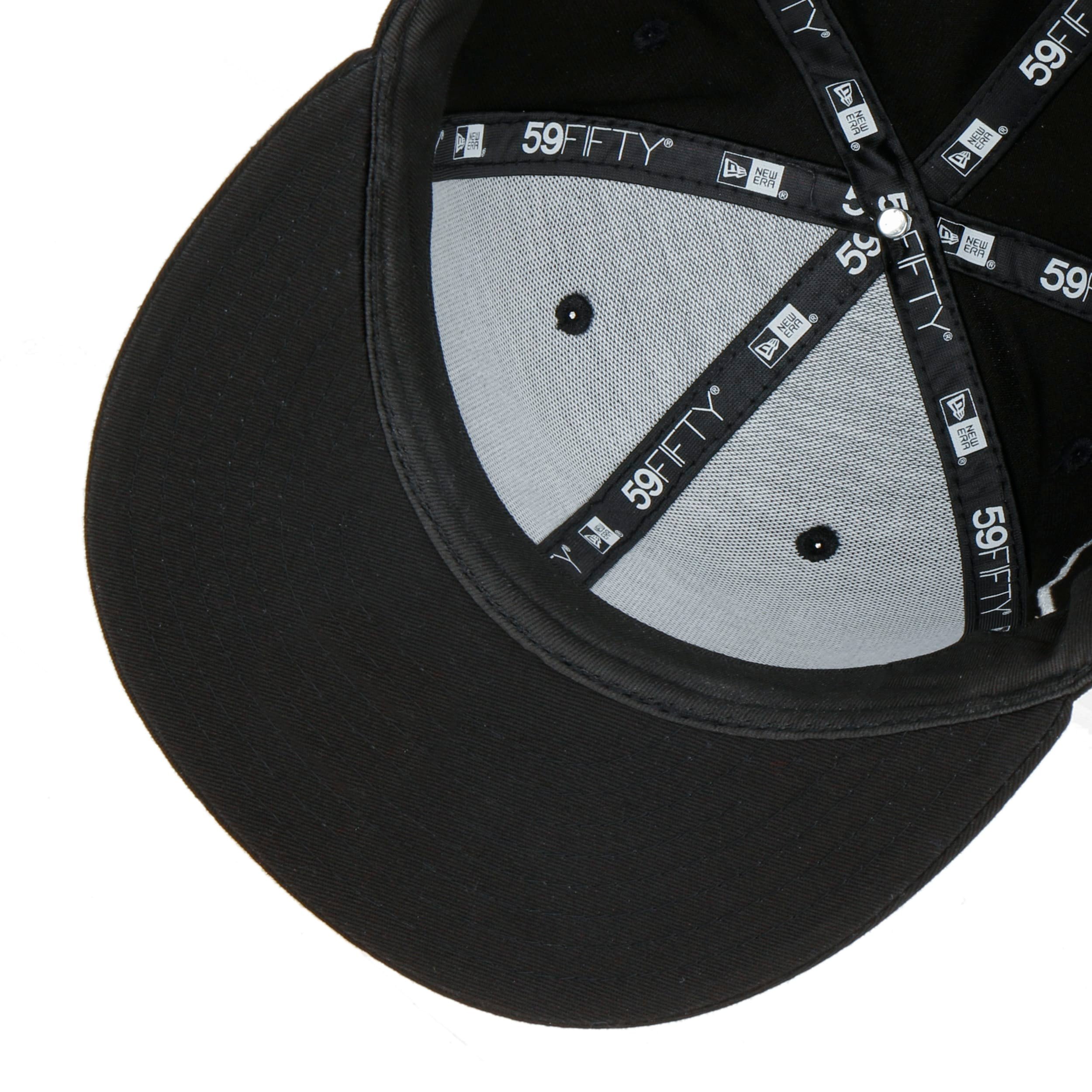 Casquette ajustée 59FIFTY à profil bas du Temple de la renommée du baseball national des Pirates de Pittsburgh New Era pour hommes, noire