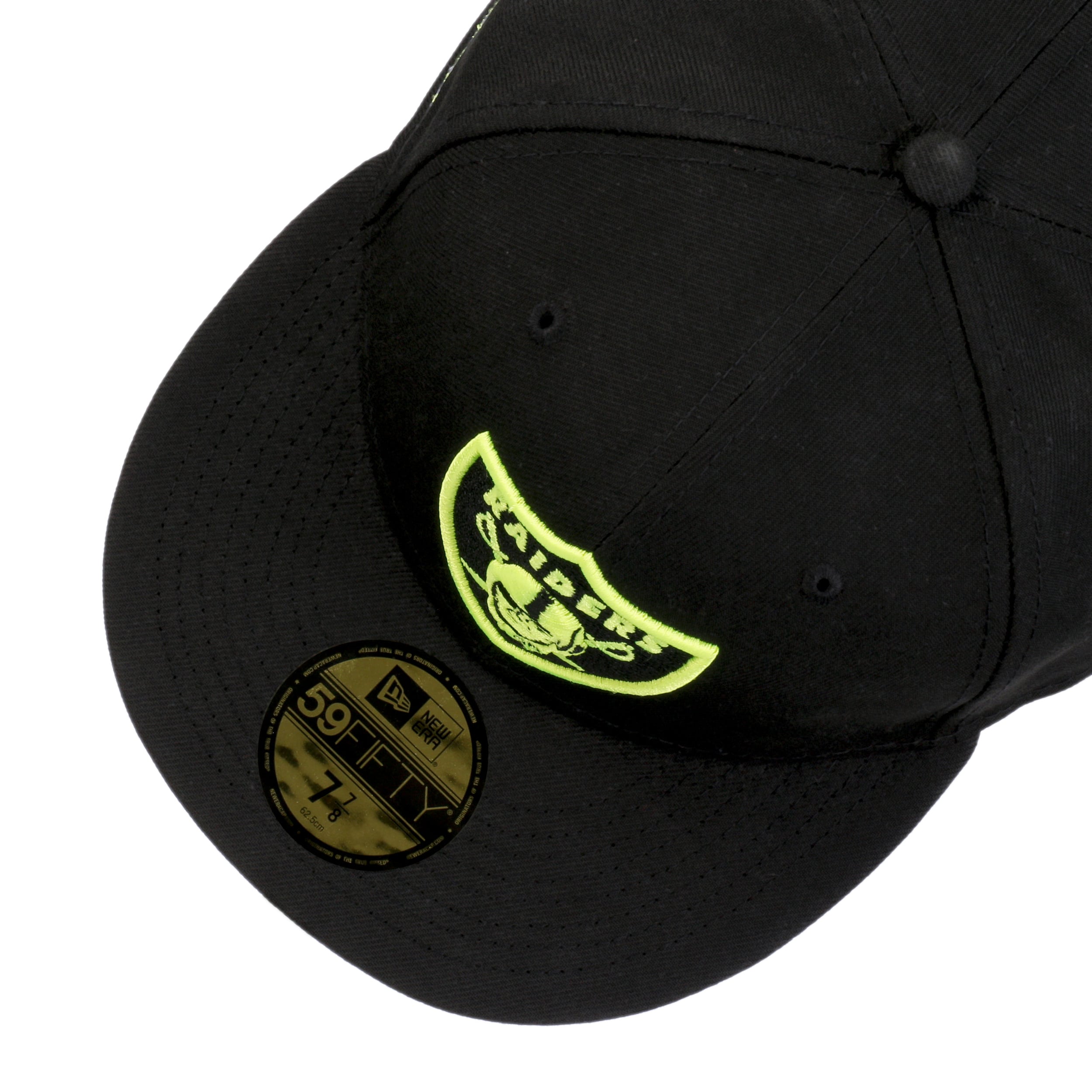 59Fifty NFL Neon Logo Raiders Cap by New Era --> Shop Hats, Beanies & Caps  online ▷ Hatshopping