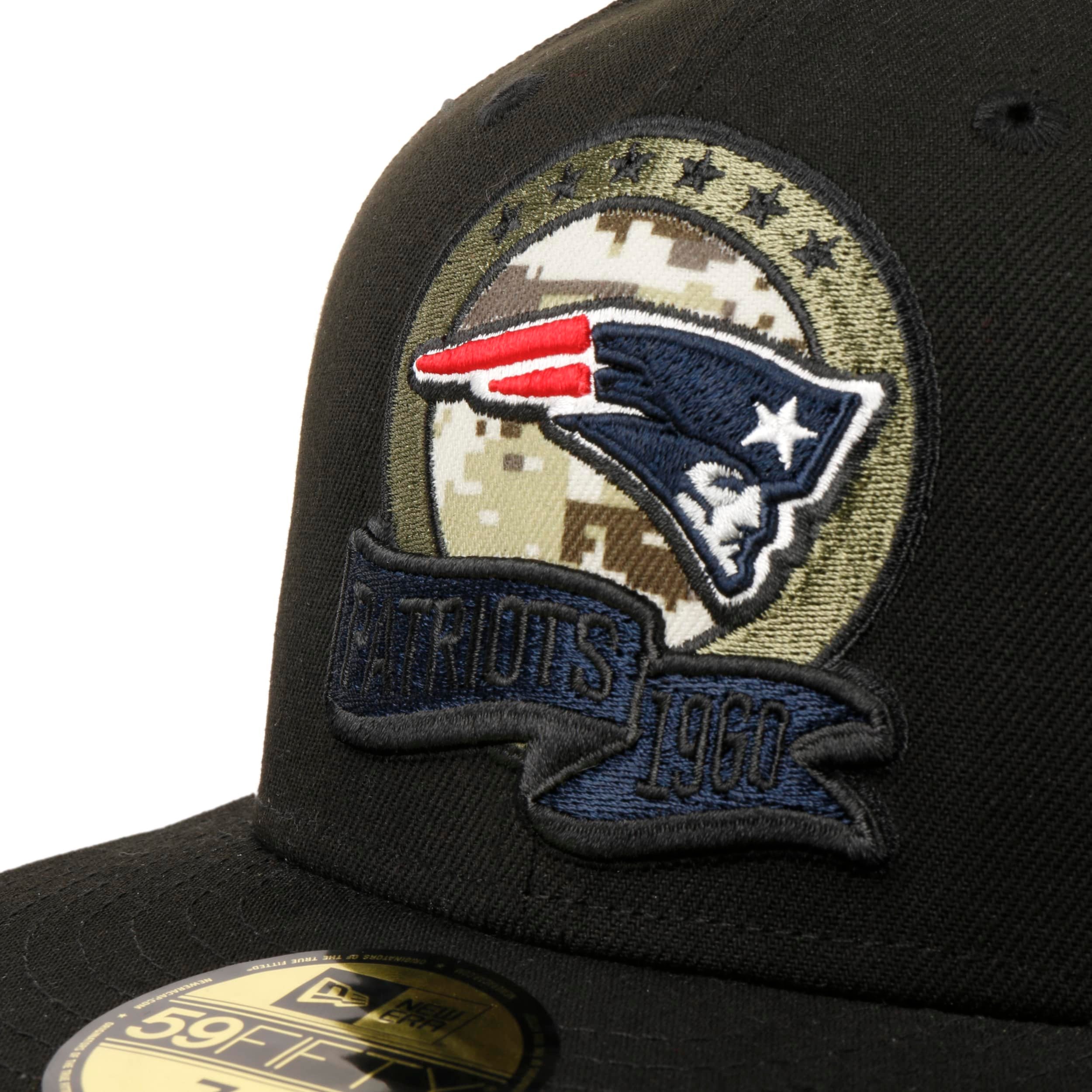 Casquette New Era 59Fifty Patriots - 80% Acrylique, 20% Laine !