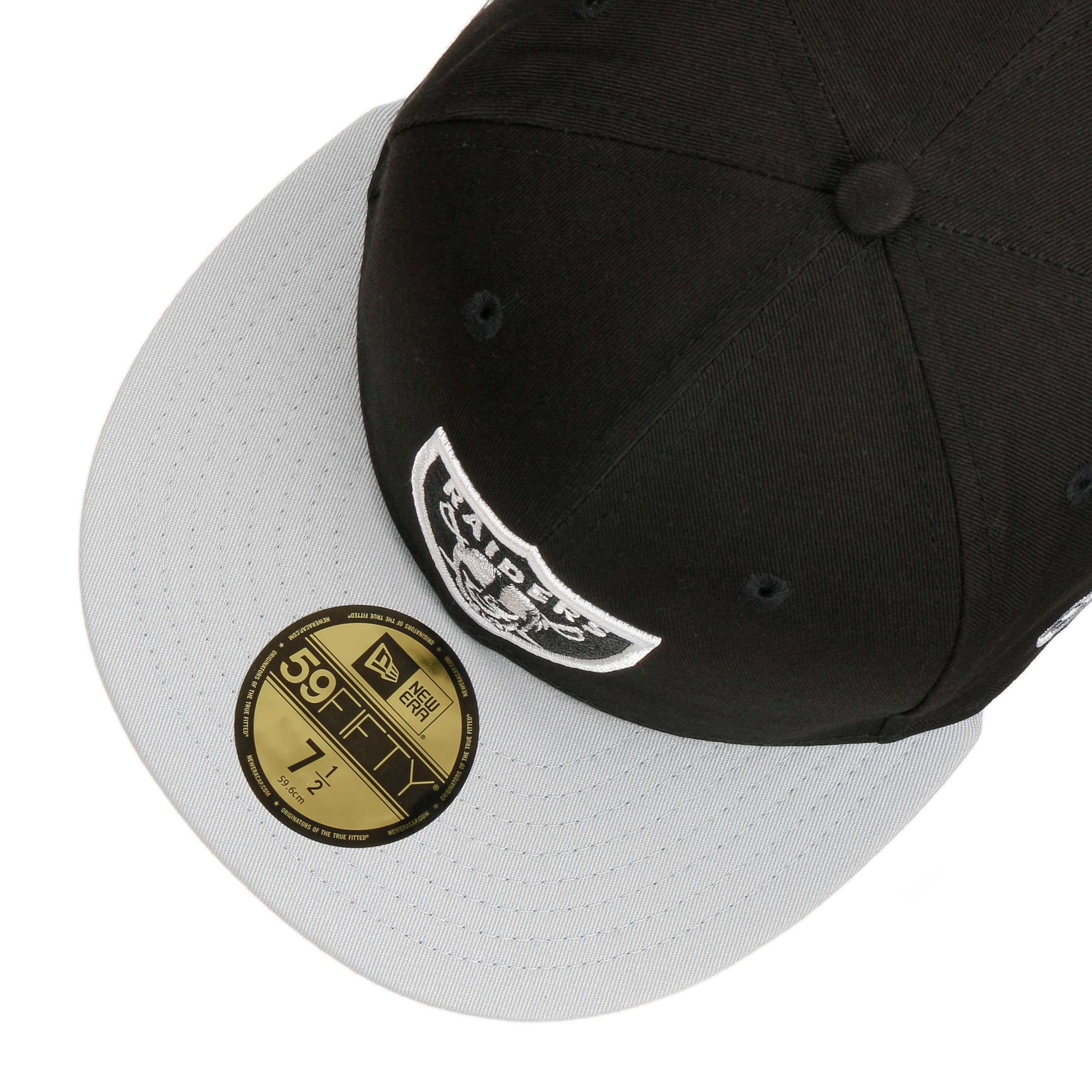 Casquette New Era 9Fifty Snapback NFL - Équipe Des Raiders - Bord Plat - 100% Coton - Neuf Avec étiquettes