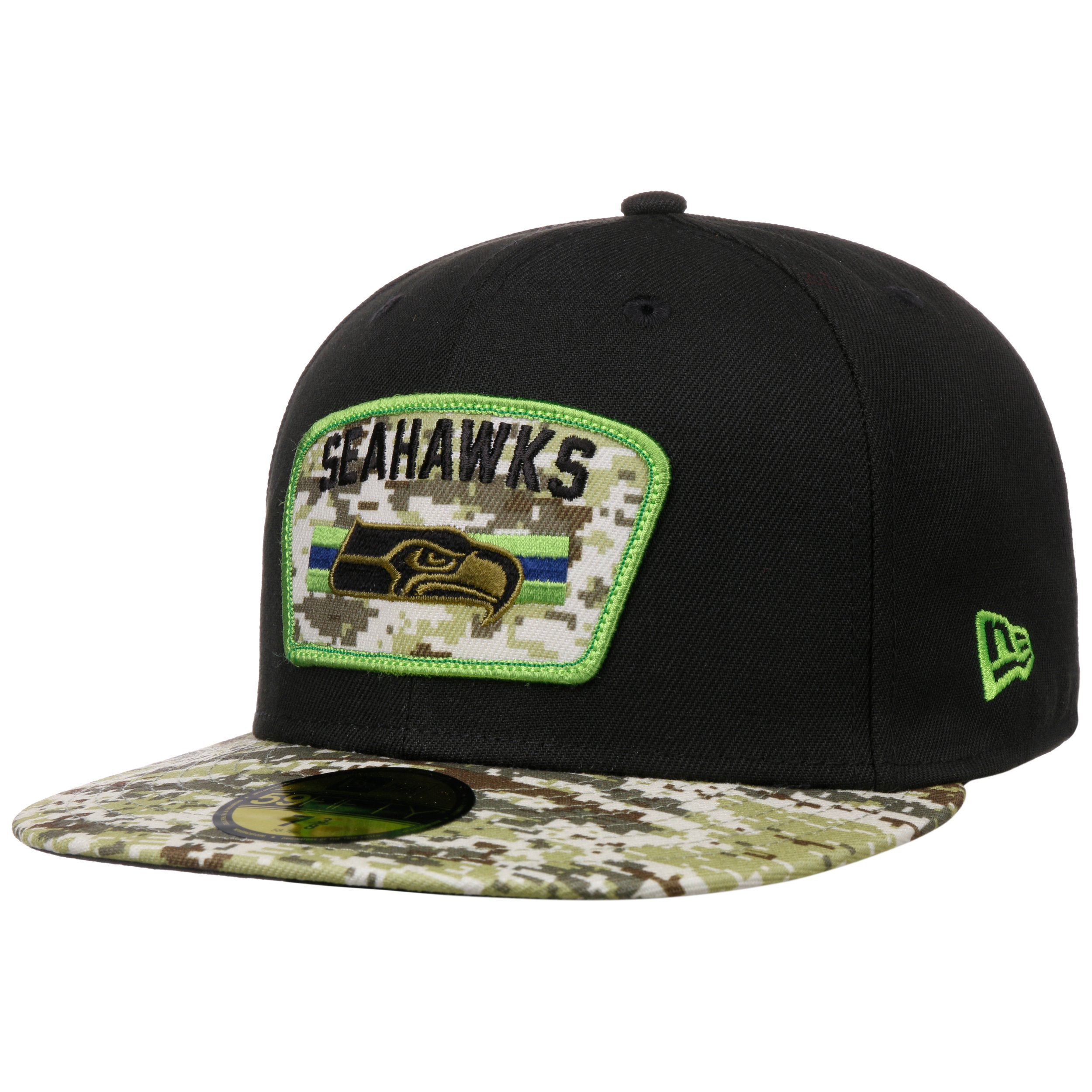 New Era Snapback Cap 9Fifty Seattle Seahawks dunkelgrün