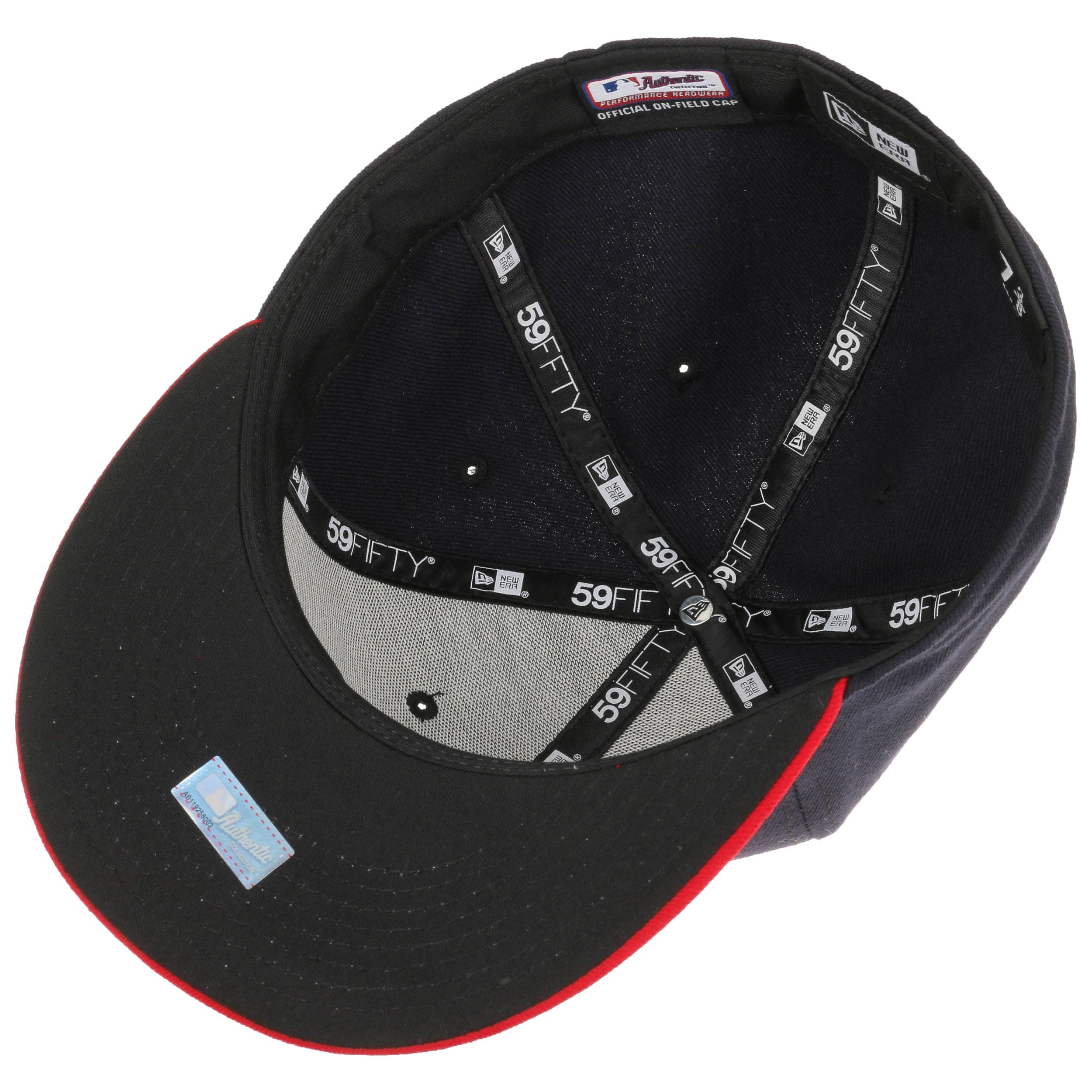 Casquette Cleveland Indians Années 90 - Modèle Wahoo 1997 World Series, New Era 59FIFTY, Taille Réglable, Couleur Marine