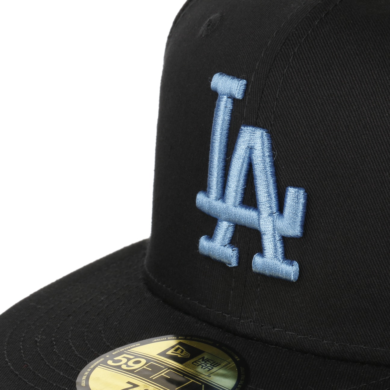 Casquette 59Fifty Noir et Blanche des Dodgers de Los Angeles - Baseball Town