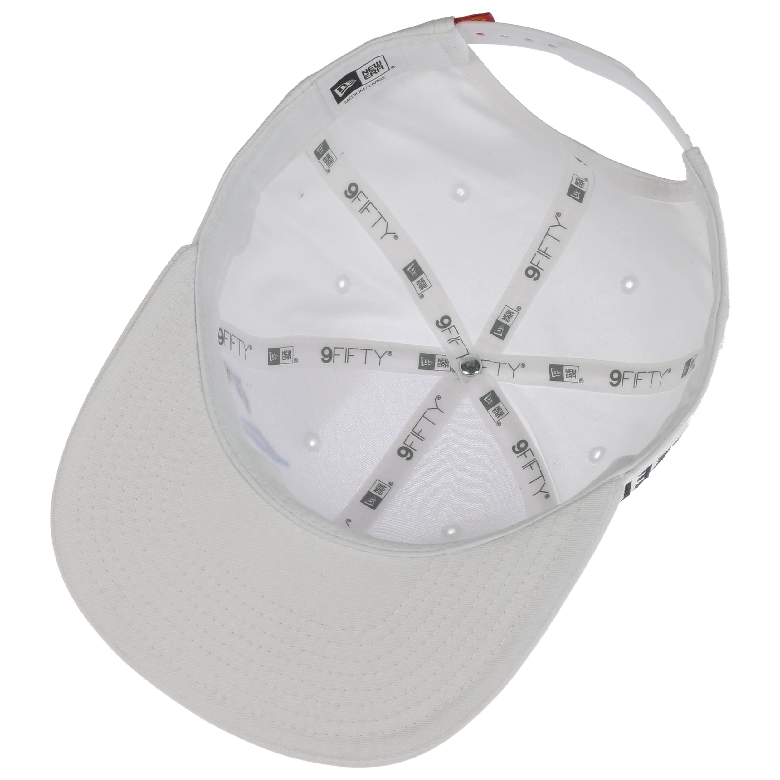 Maquette Psd Chapeau Blanc Blanc Style 9fifty Sur Fond Blanc | PSD Premium