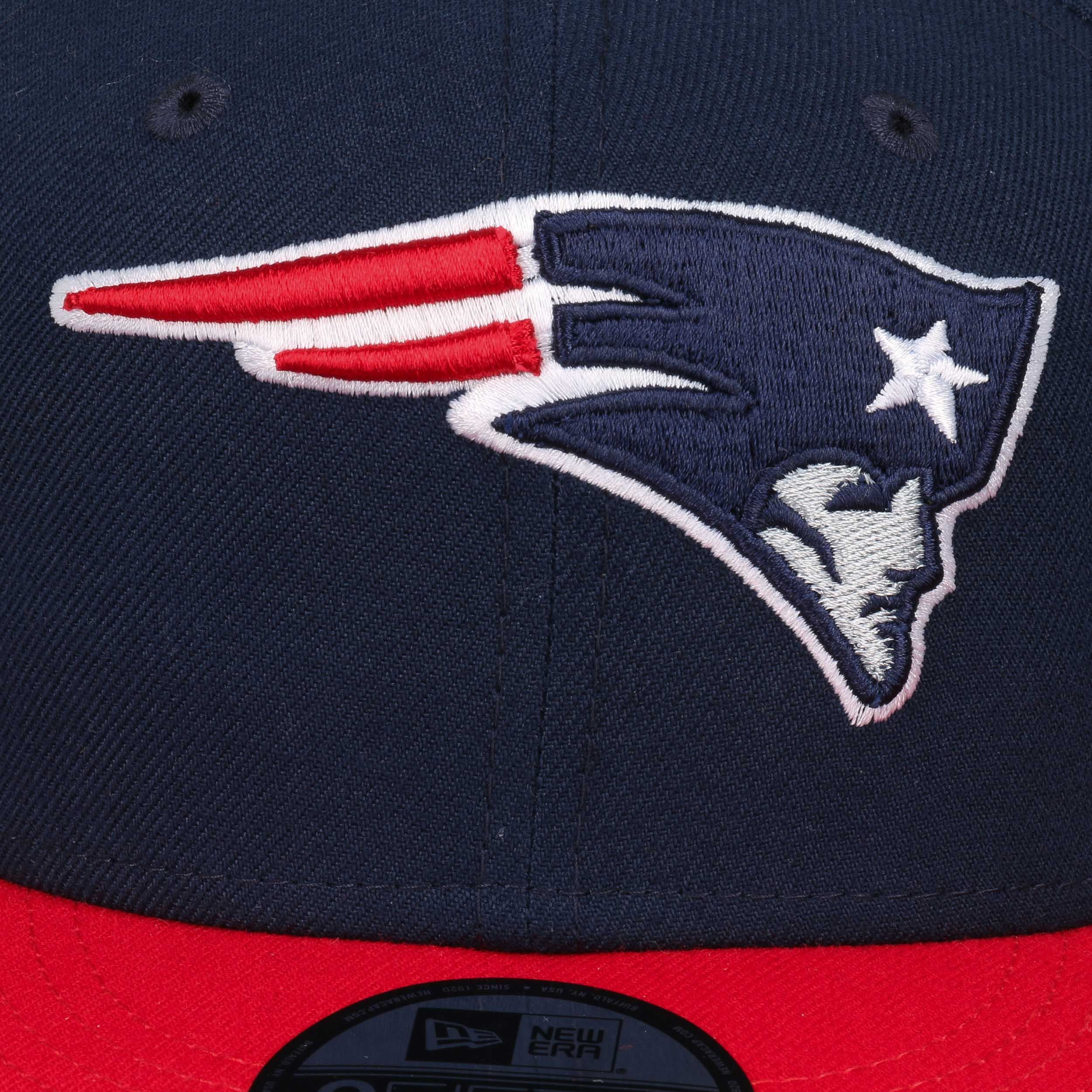 Casquette New Era 59Fifty – England Patriots – Bord Plat Ajustée – Homme