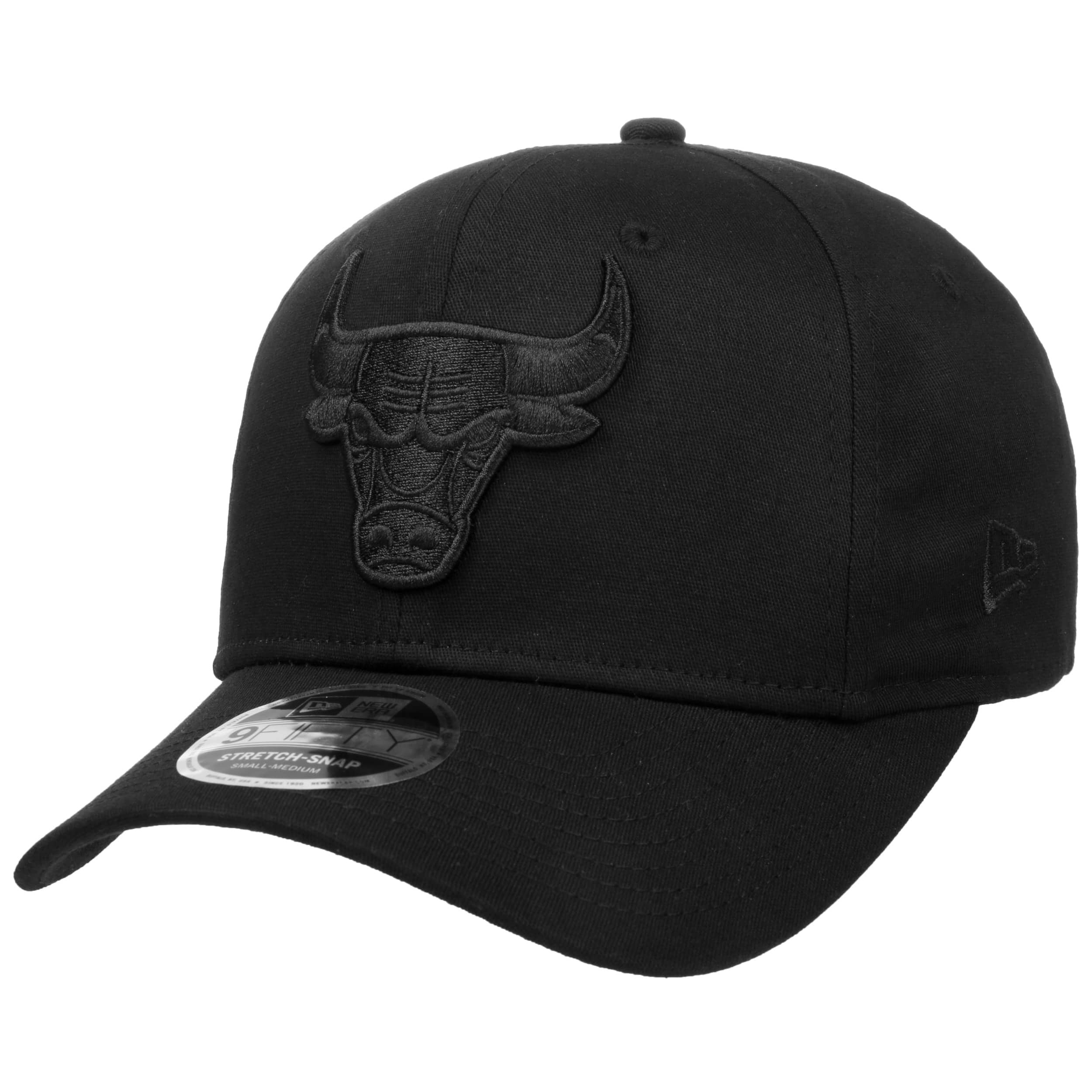 Casquette New Era 9Fifty Stretch - Chicago Bulls, Noir - Taille Unique Stretch - Neuf Avec étiquettes