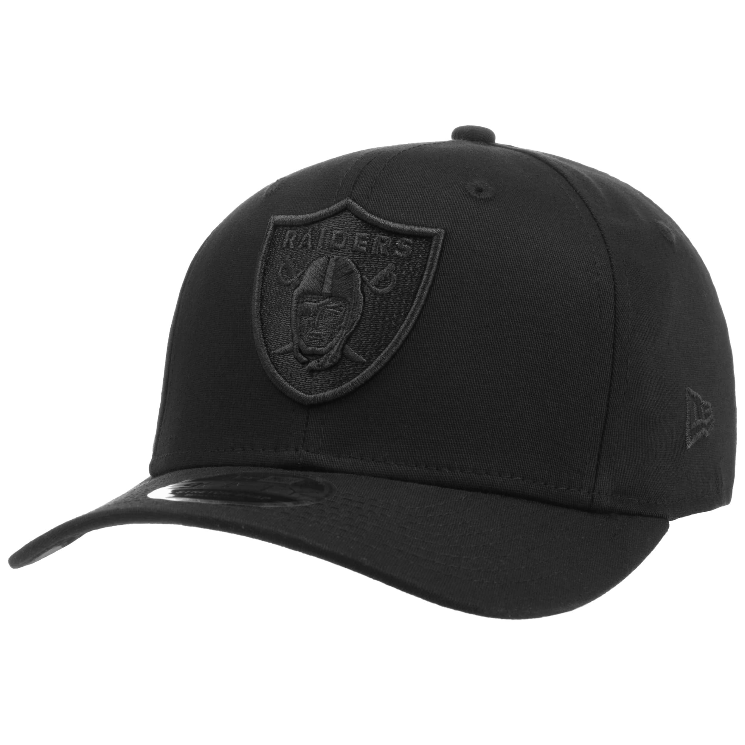 Casquette vintage Los Angeles Raiders – AmCap satin noir – Années 90