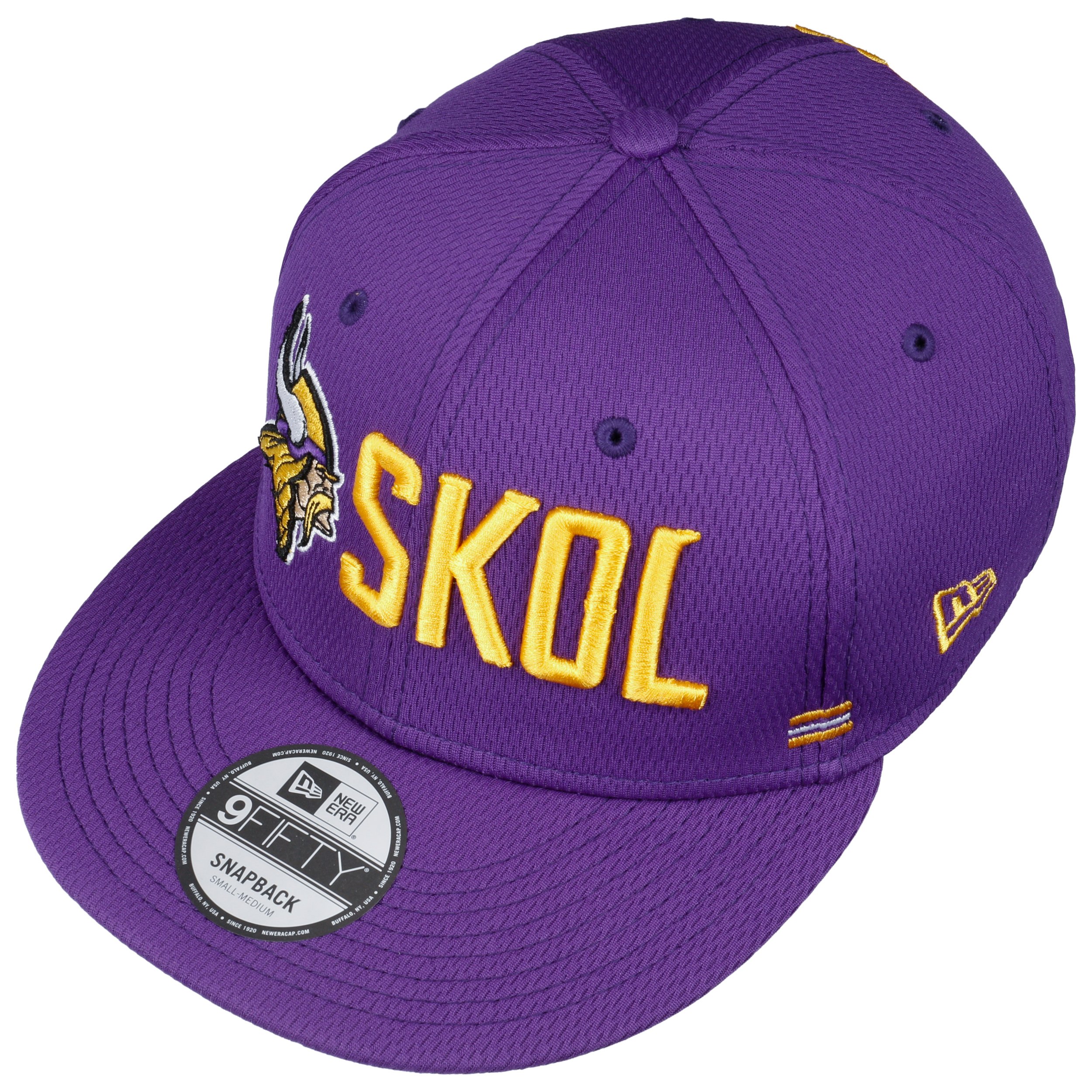 Acheter la casquette Sideline 9Fifty des Vikings par New Era
