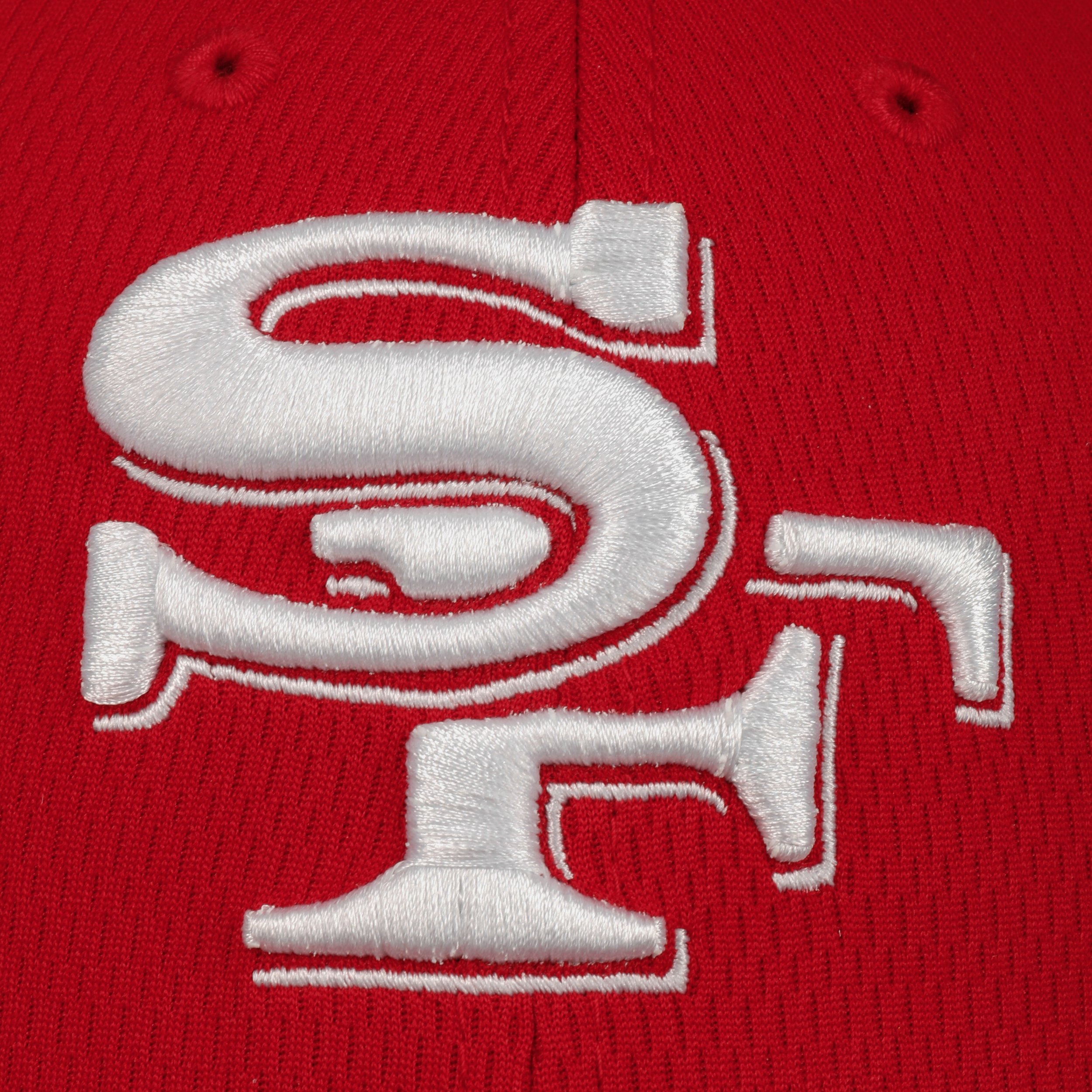 Casquette Flex 39THIRTY Main des 49ers de San Francisco New Era pour homme, noire