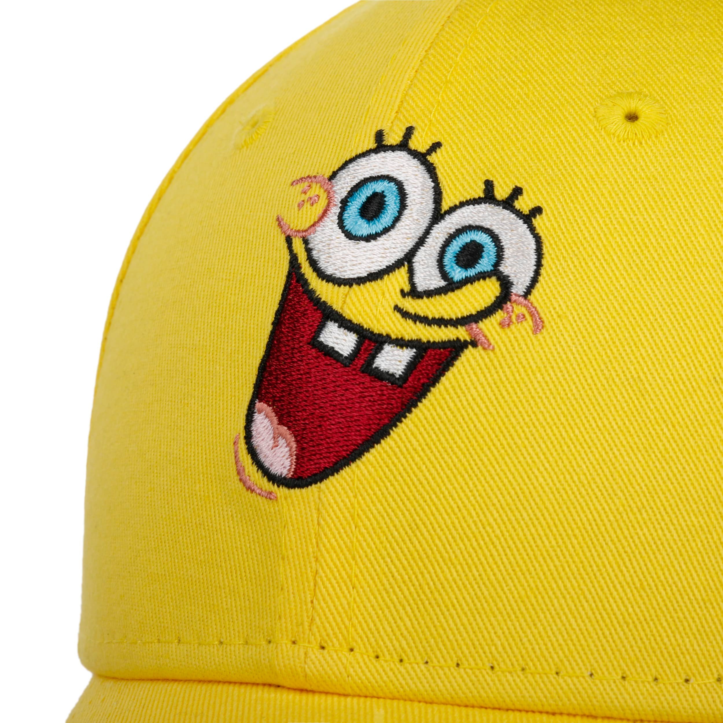 Casquette Bob L'Éponge Nickelodeon Vintage - Occasion En Bon état - Taille 52